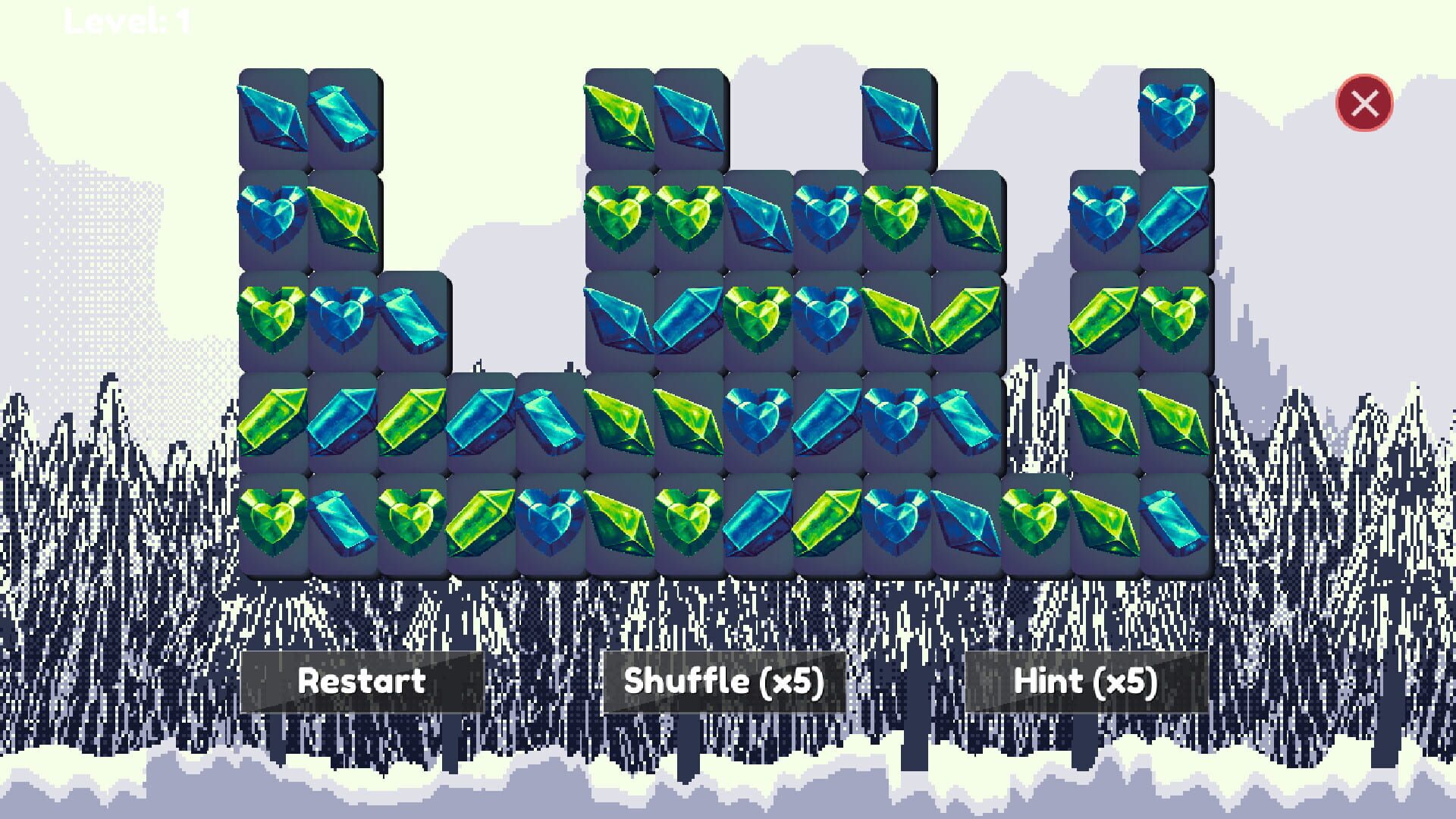 Endless mahjong - Screenshot