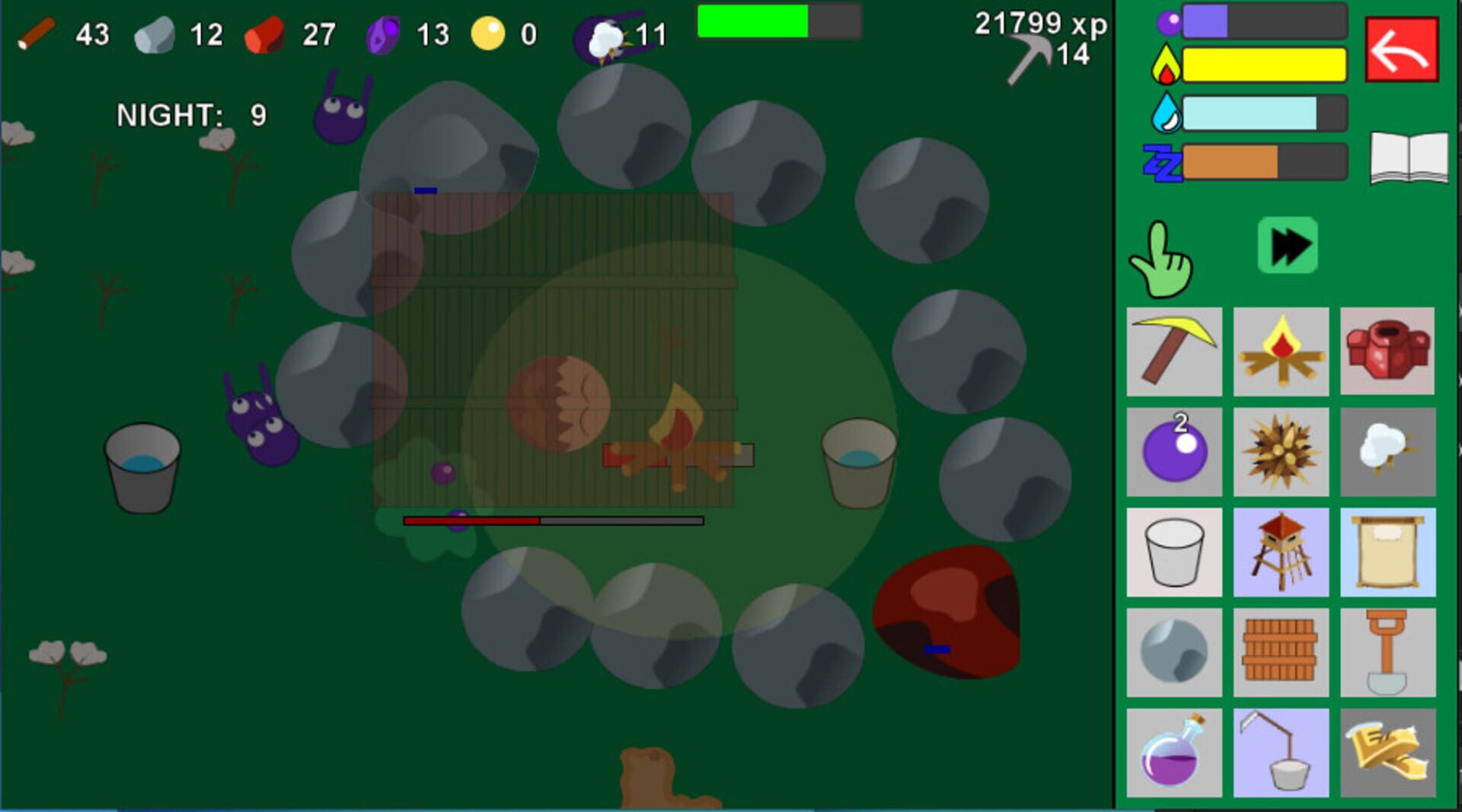 Survival Night - Screenshot