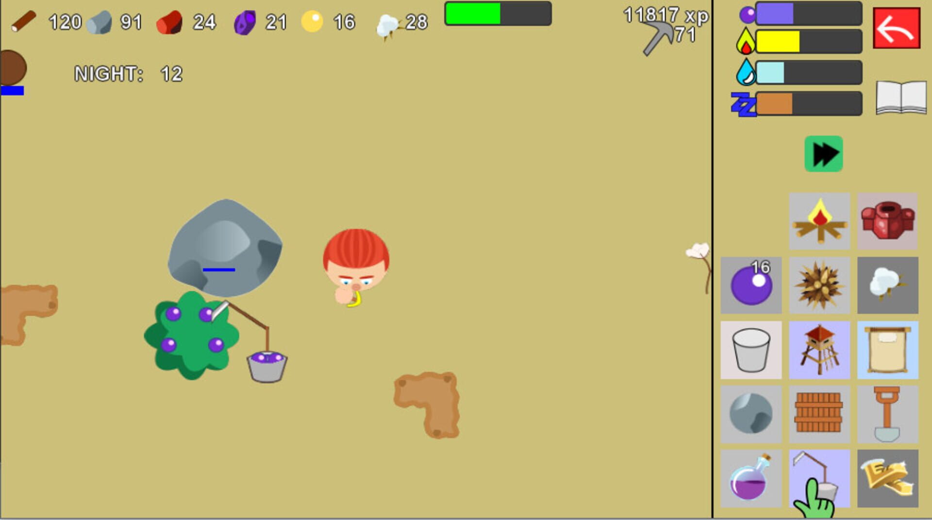 Survival Night - Screenshot
