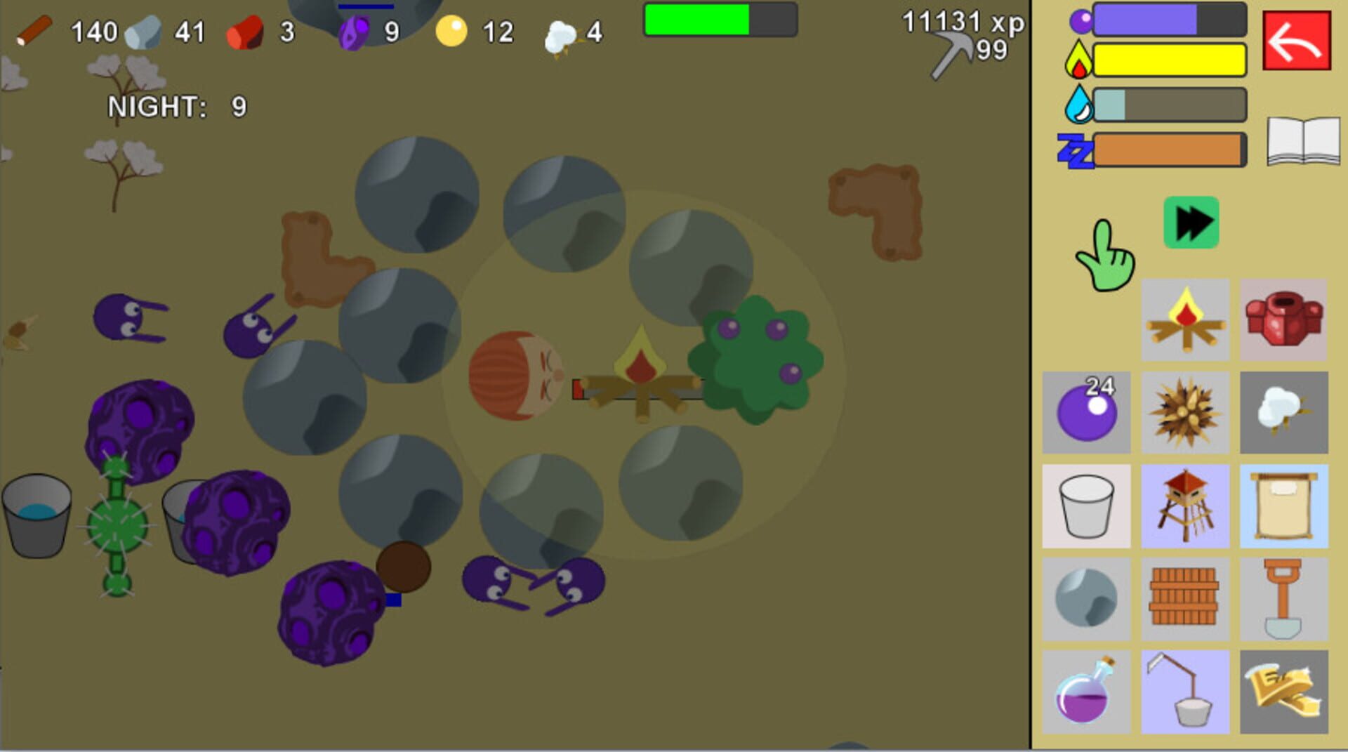 Survival Night - Screenshot