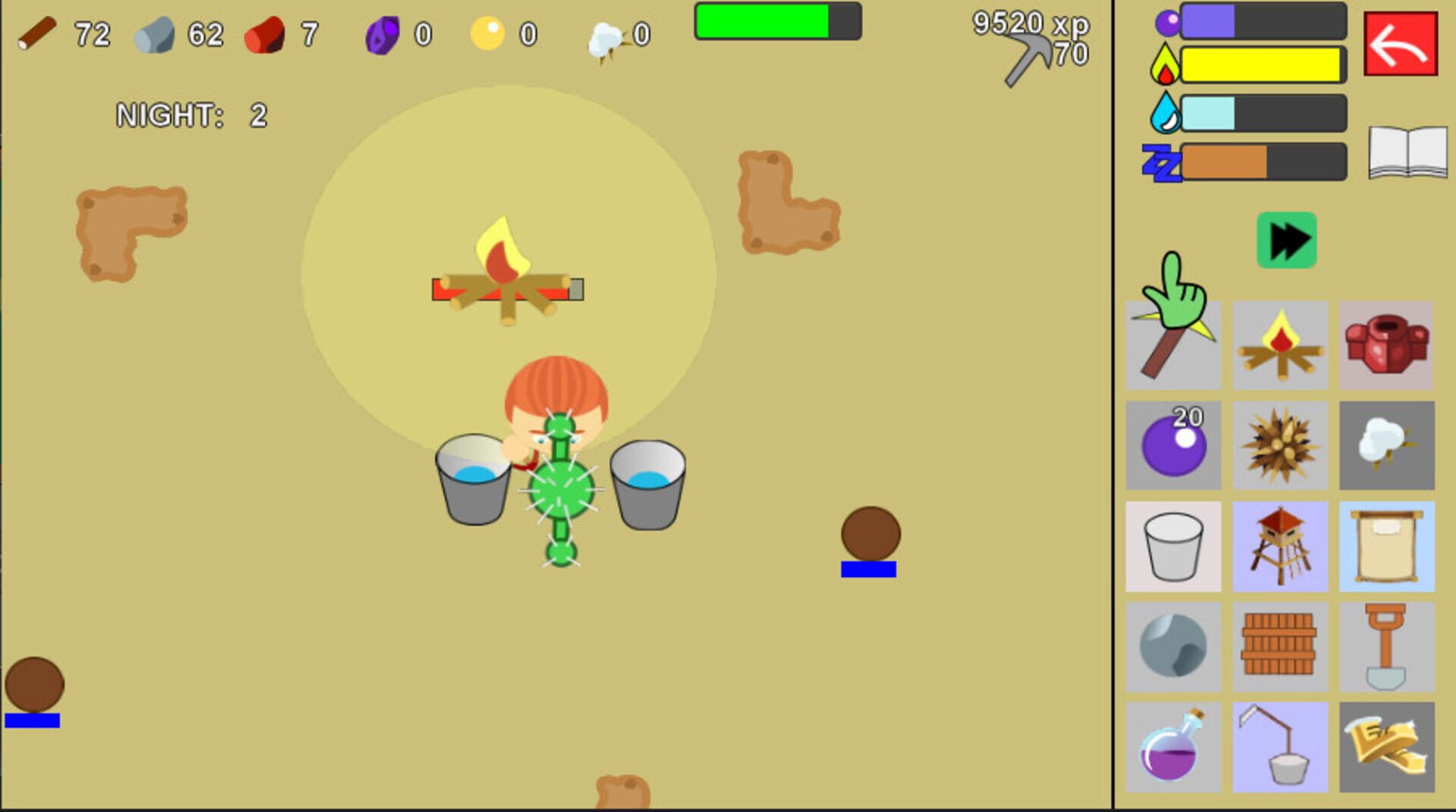Survival Night - Screenshot