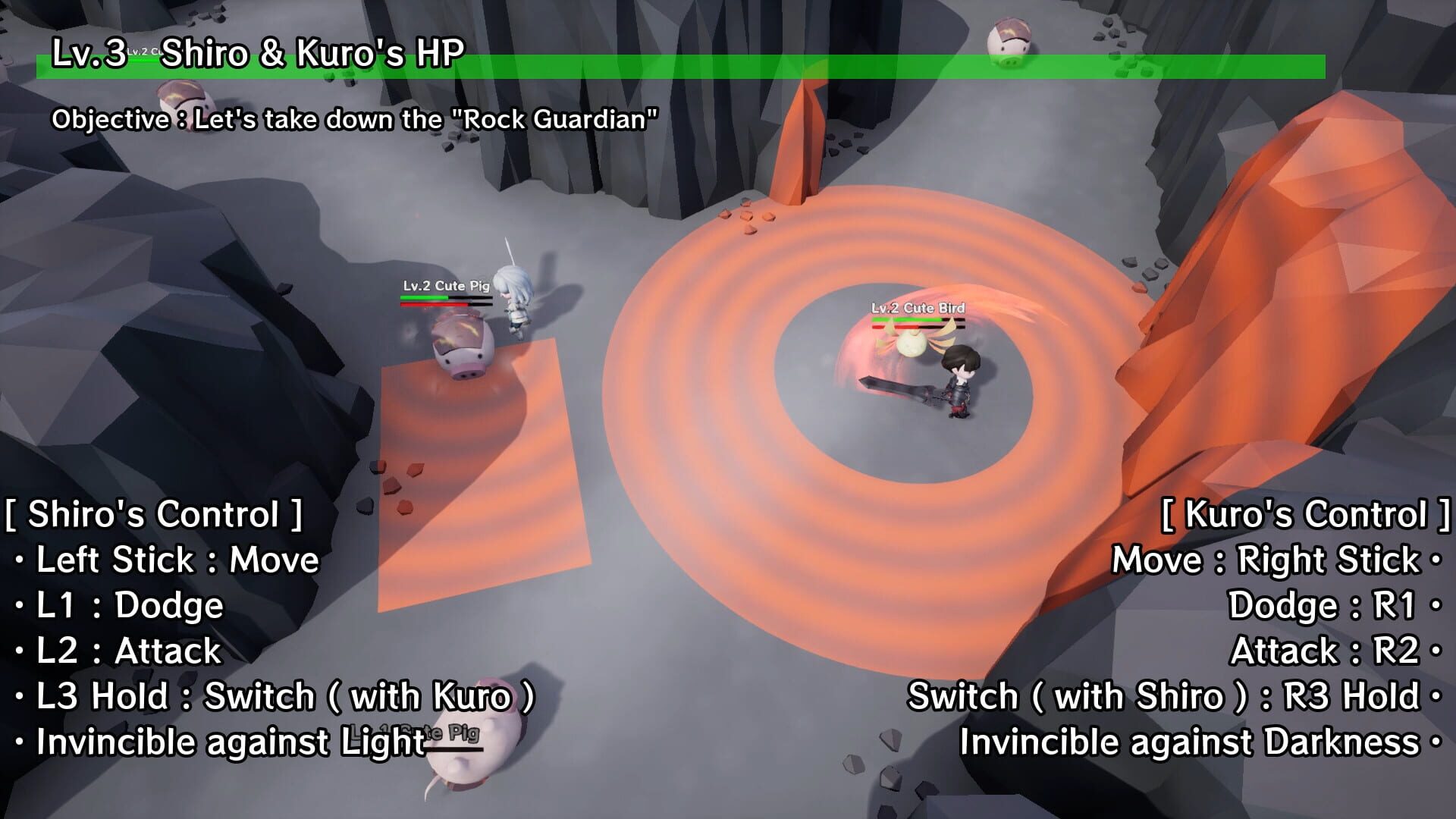 ShiroKuro's Adventure - Screenshot