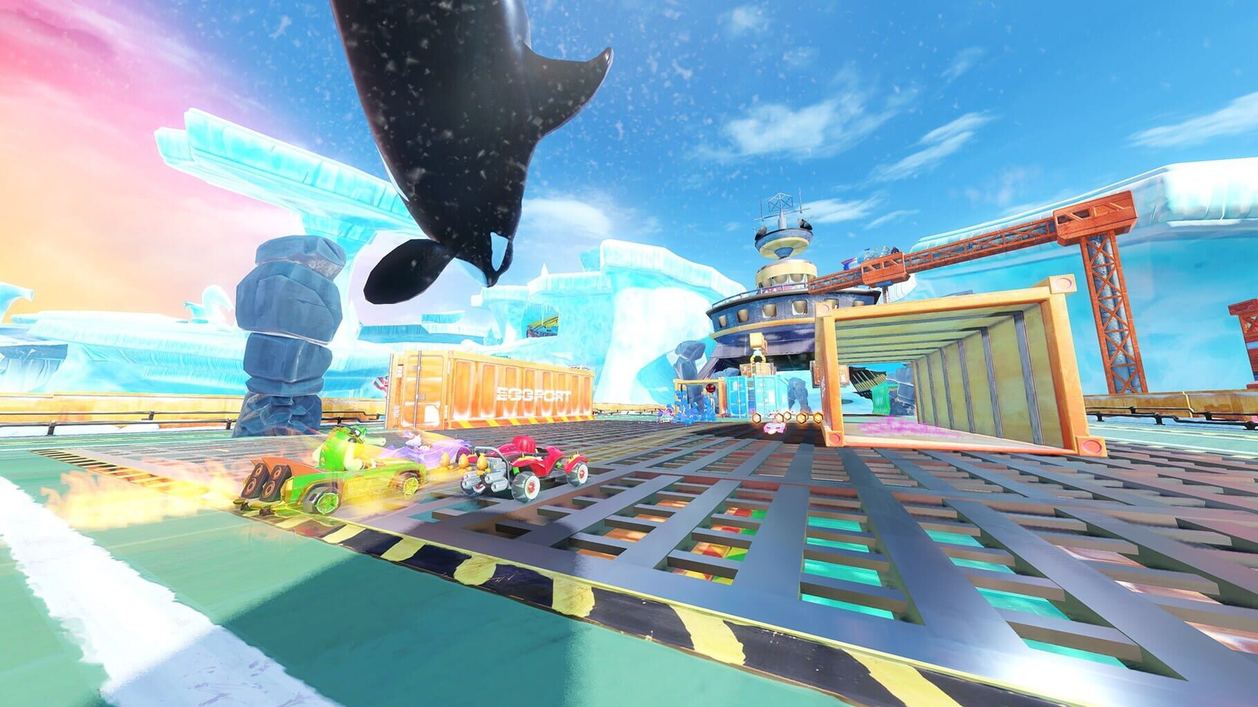 Team Sonic Racing & Super Monkey Ball: Banana Blitz HD screenshot