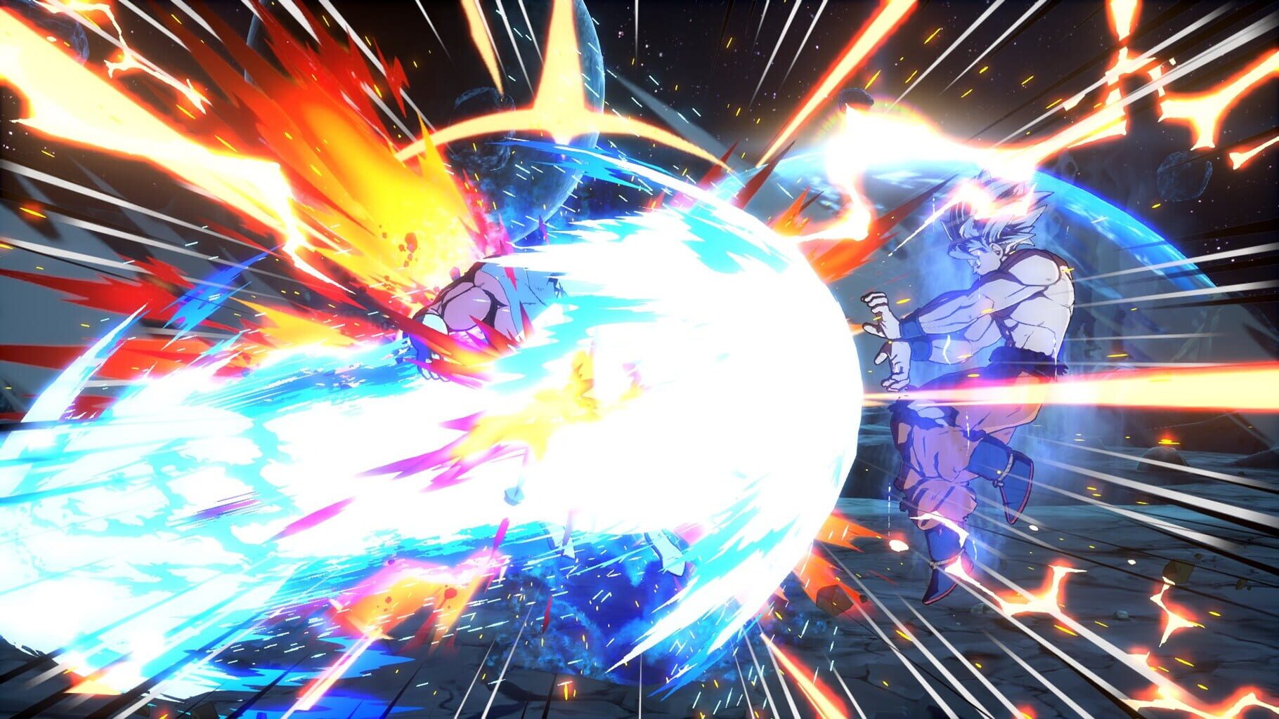 Captura de pantalla - Dragon Ball FighterZ: Goku (Ultra Instinct)