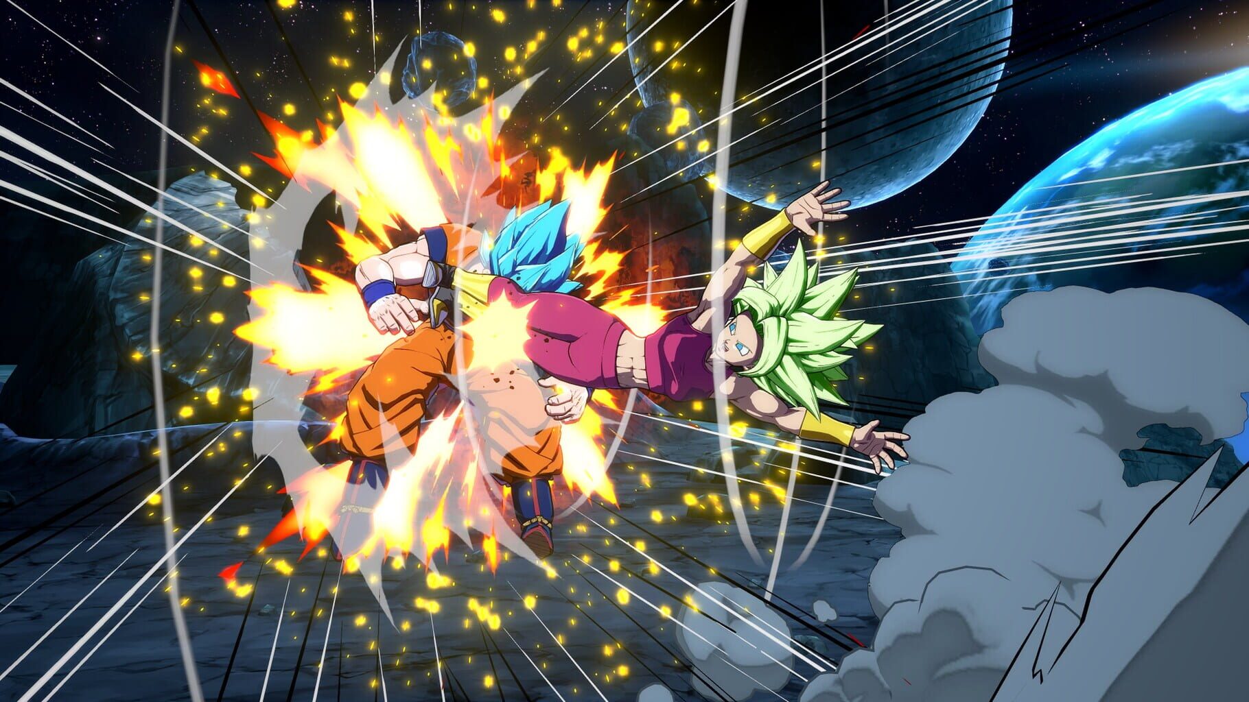 Captura de pantalla - Dragon Ball FighterZ: Kefla