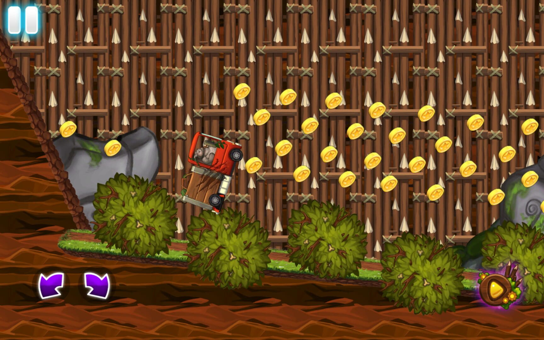 Angry Bunny Race: Jungle Road - Screenshot