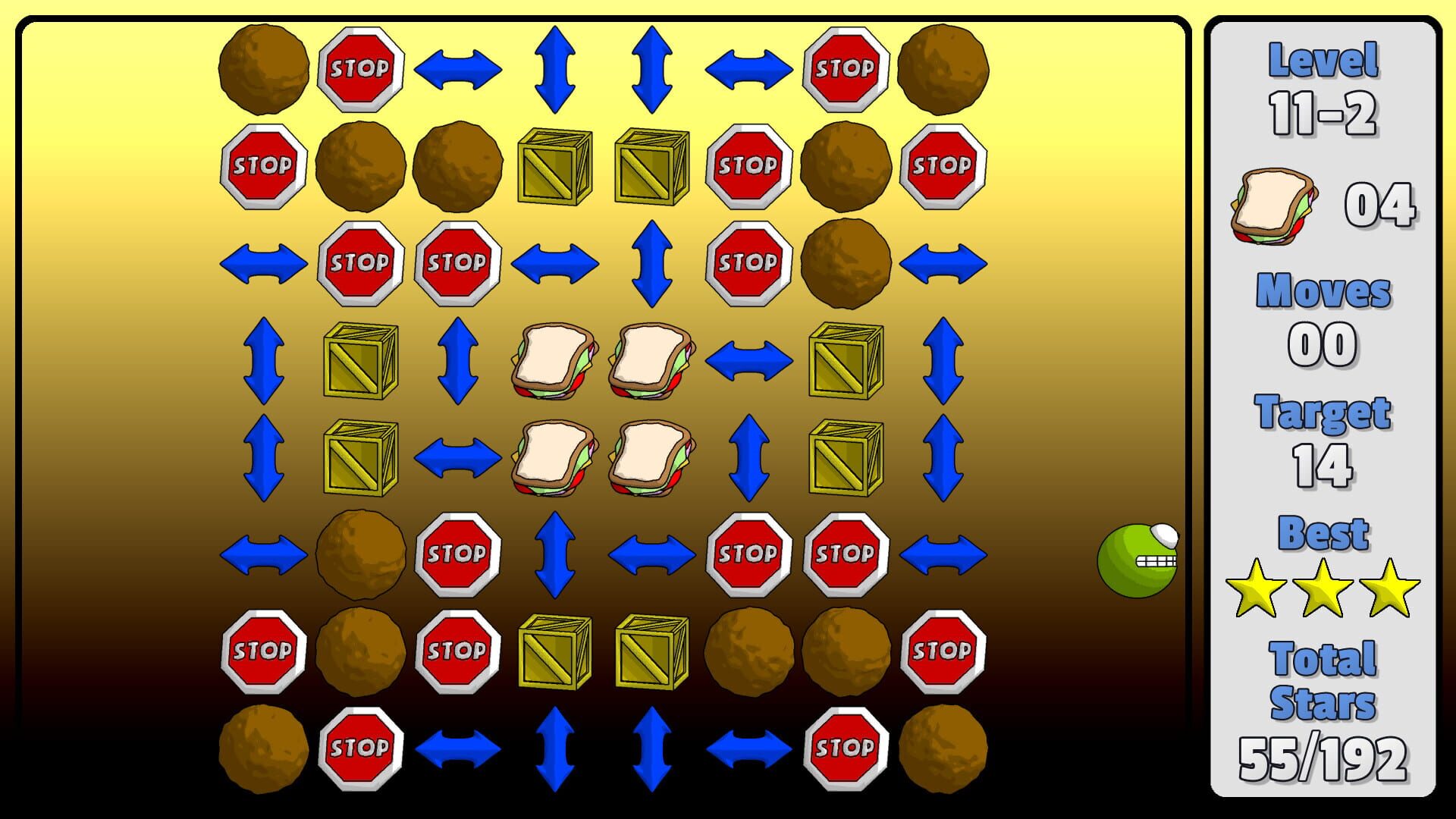 The Food Run: Extra 64 Levels - Screenshot