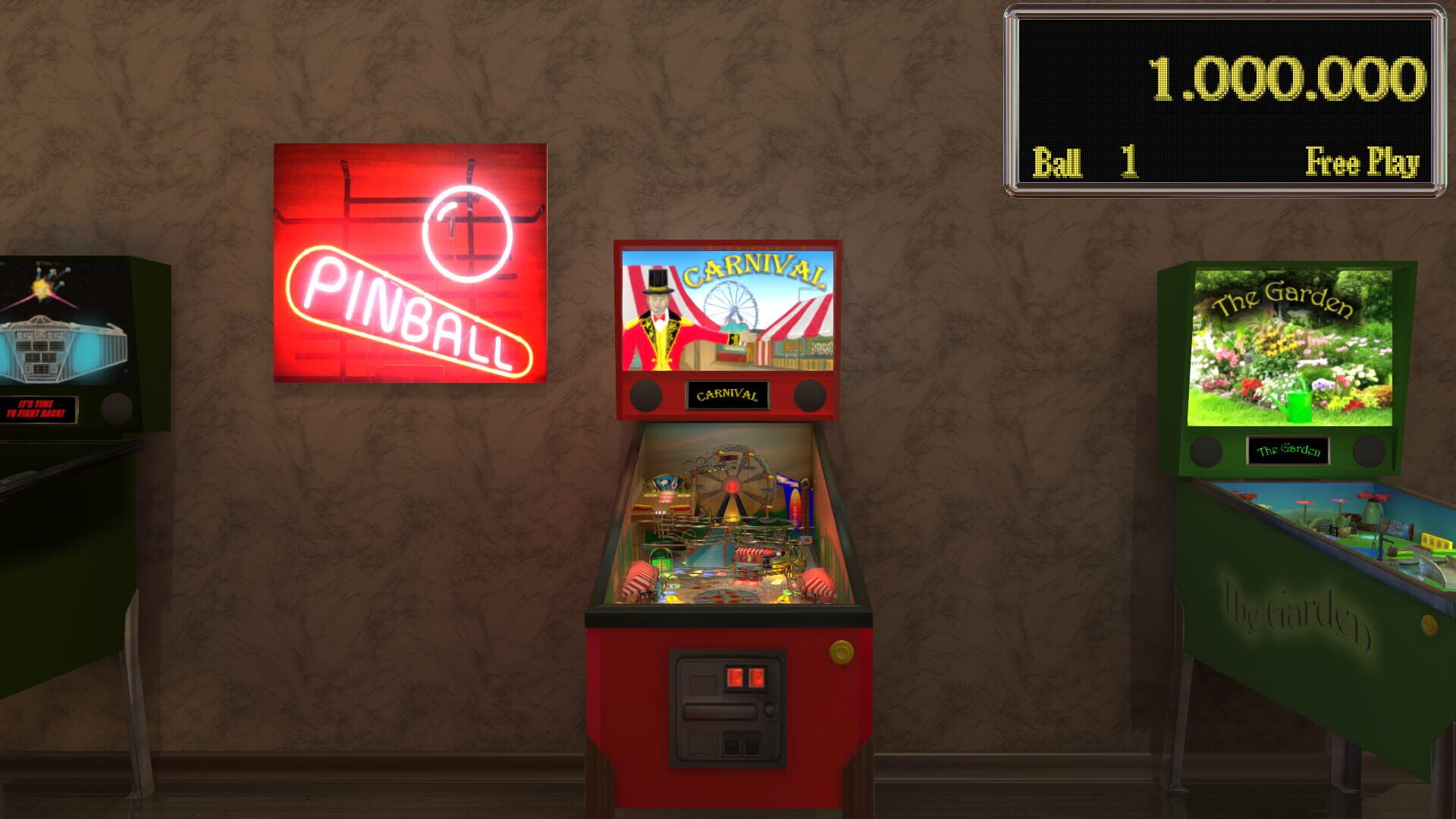 Malzbie's Pinball Collection: Carnival Table - Screenshot