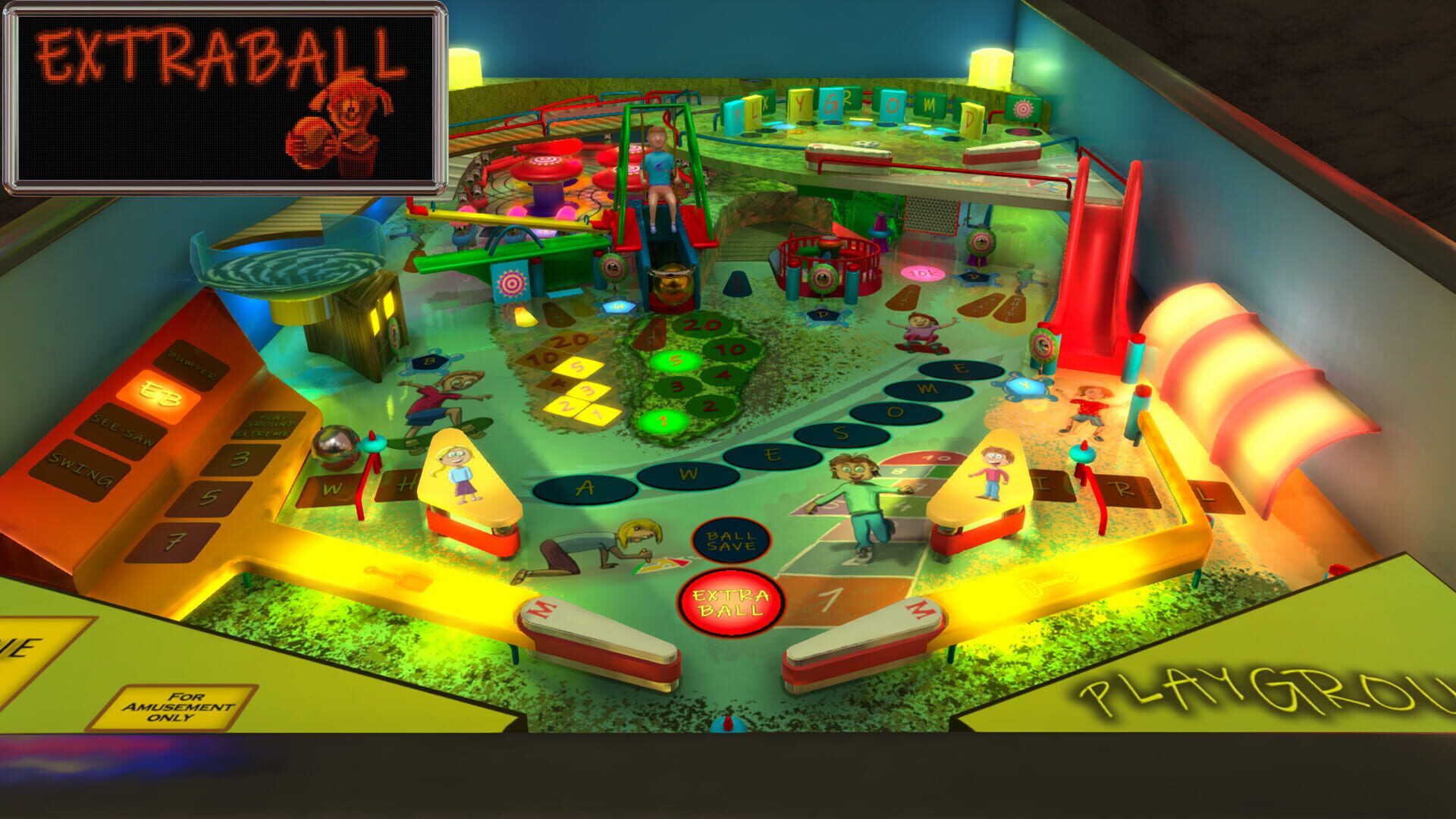 Malzbie's Pinball Collection: Playground - Screenshot