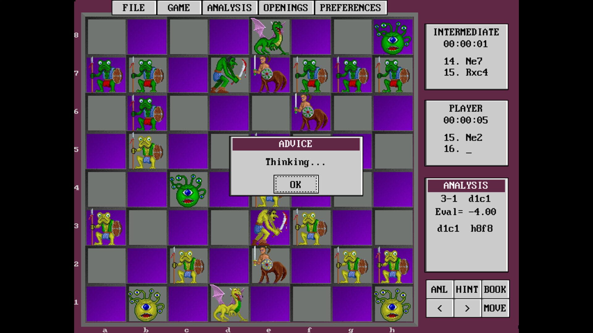 Grandmaster Chess - Screenshot