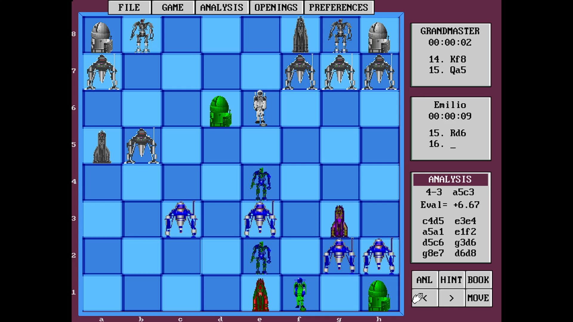 Grandmaster Chess - Screenshot
