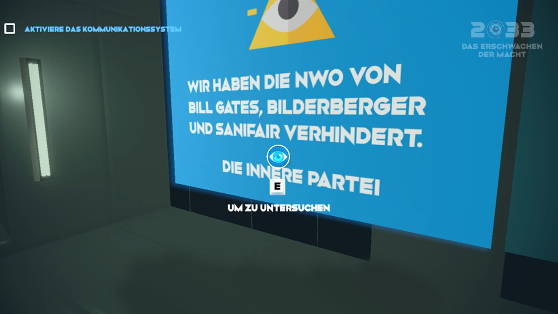 2033: Das Erschwachen der Macht - Screenshot