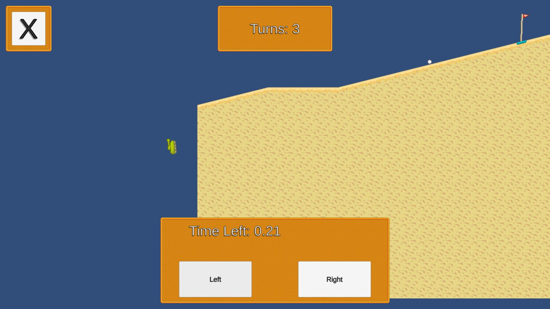 Tank Golfing - Screenshot