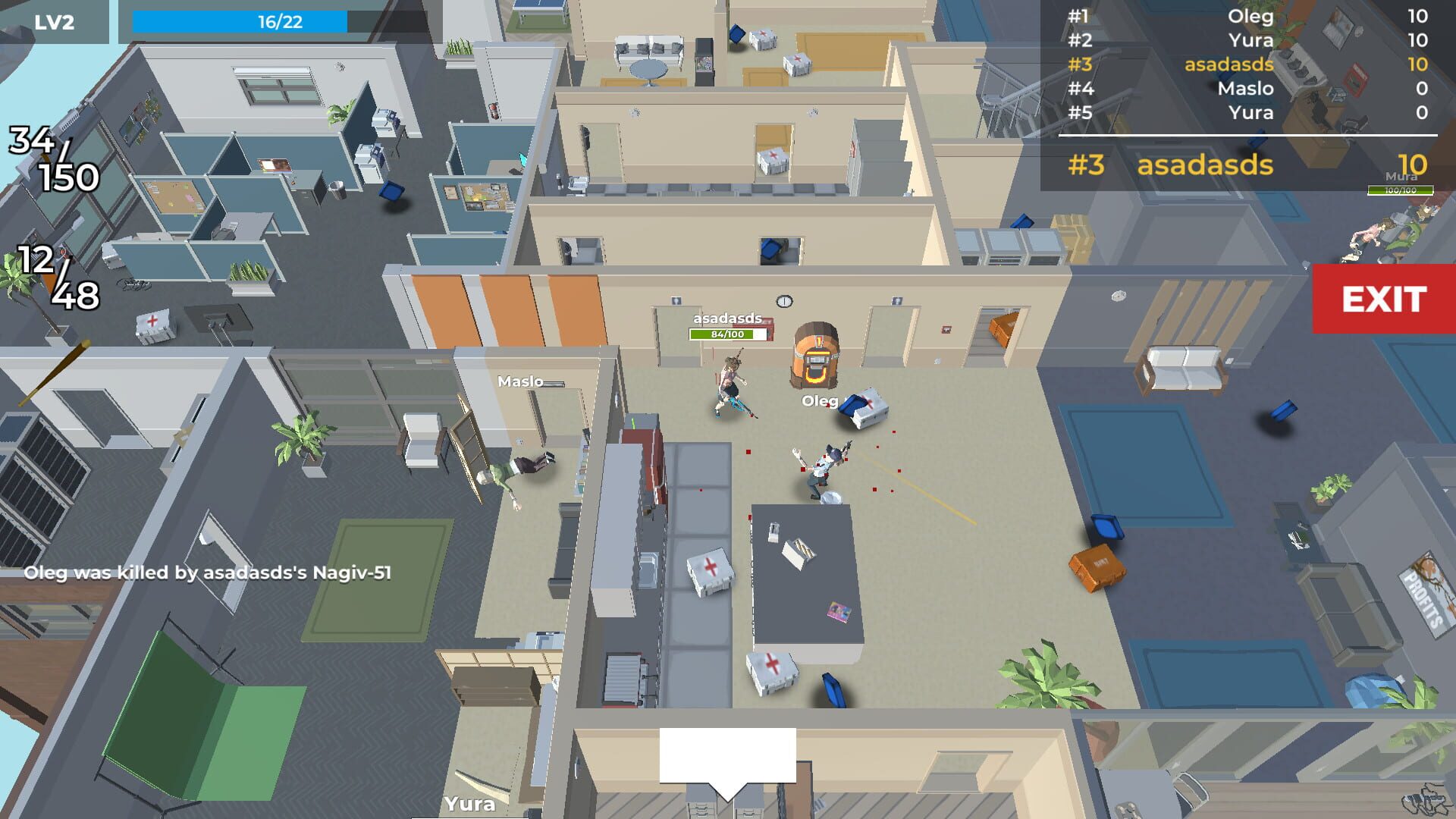 Office Strike War: Multiplayer Battle Royale - Screenshot