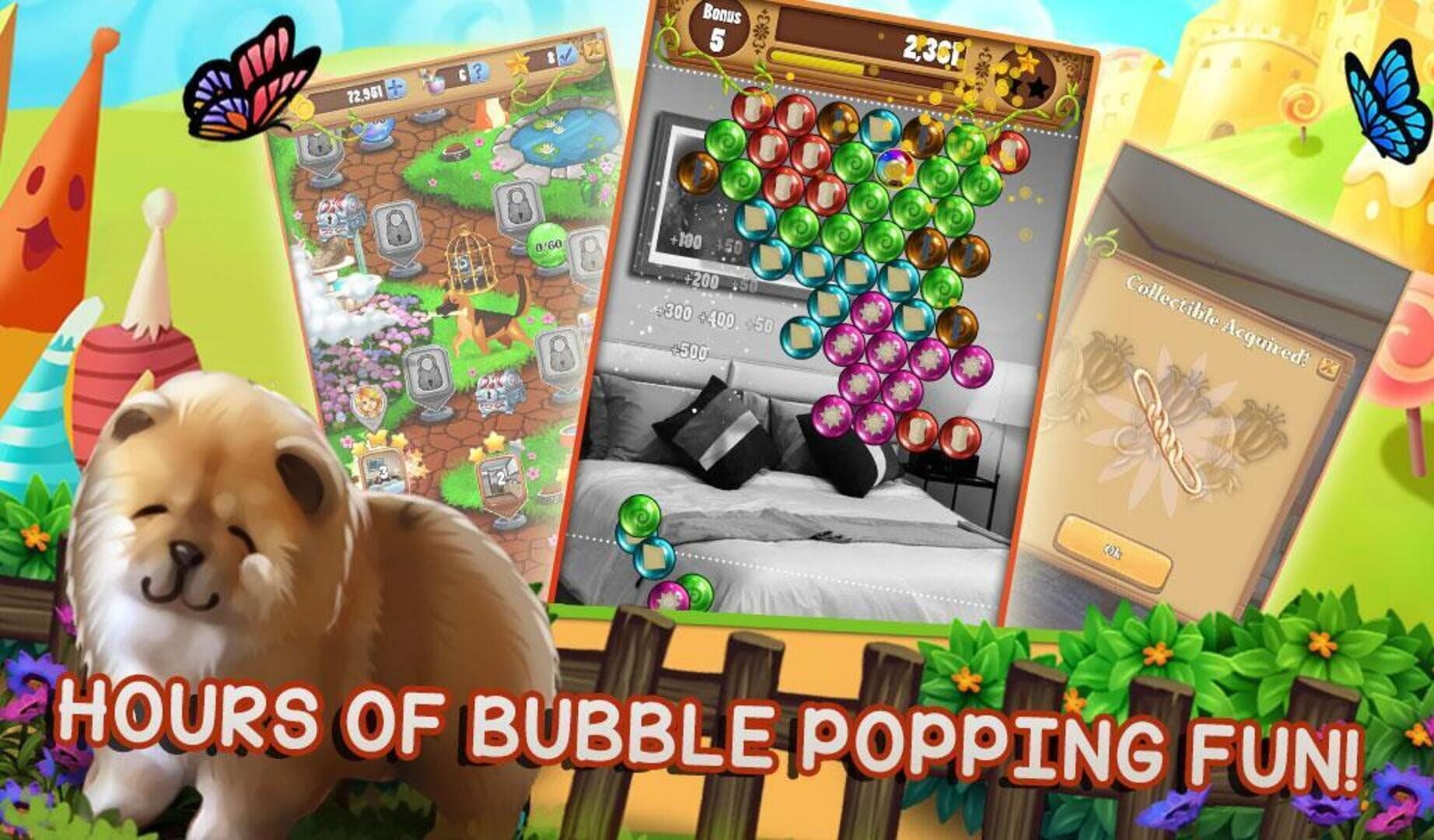 Puppy Dog Pop: Bubble Shoot Mania - Screenshot