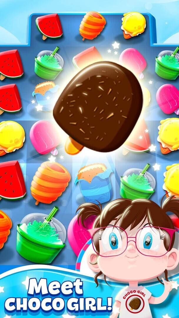 Candy Ice Cream Jam Match 3 - Screenshot