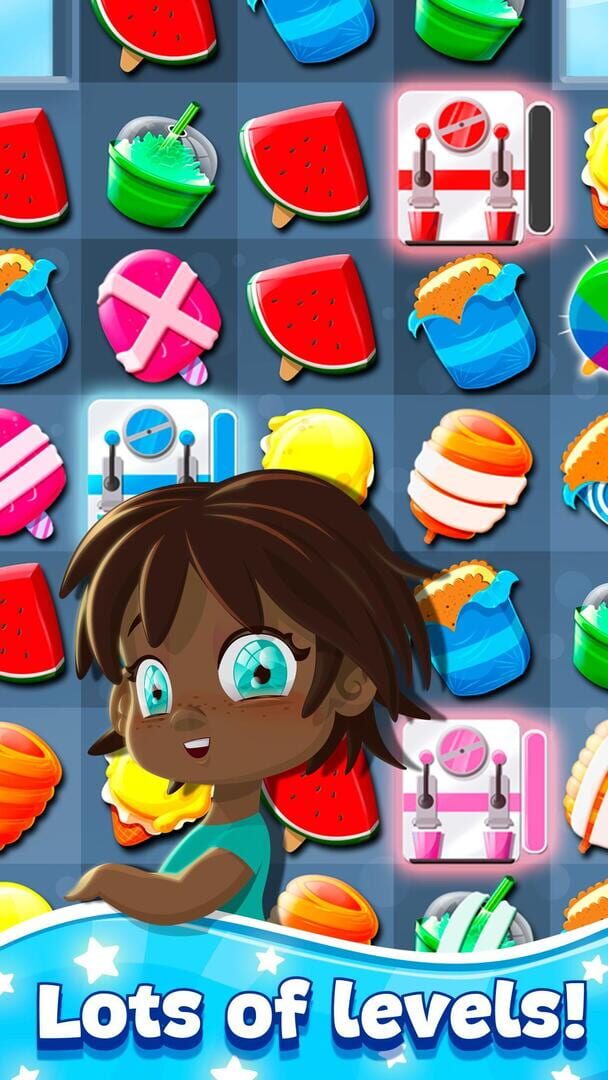 Candy Ice Cream Jam Match 3 - Screenshot