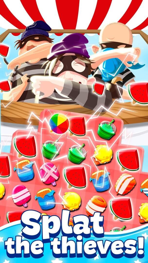 Candy Ice Cream Jam Match 3 - Screenshot