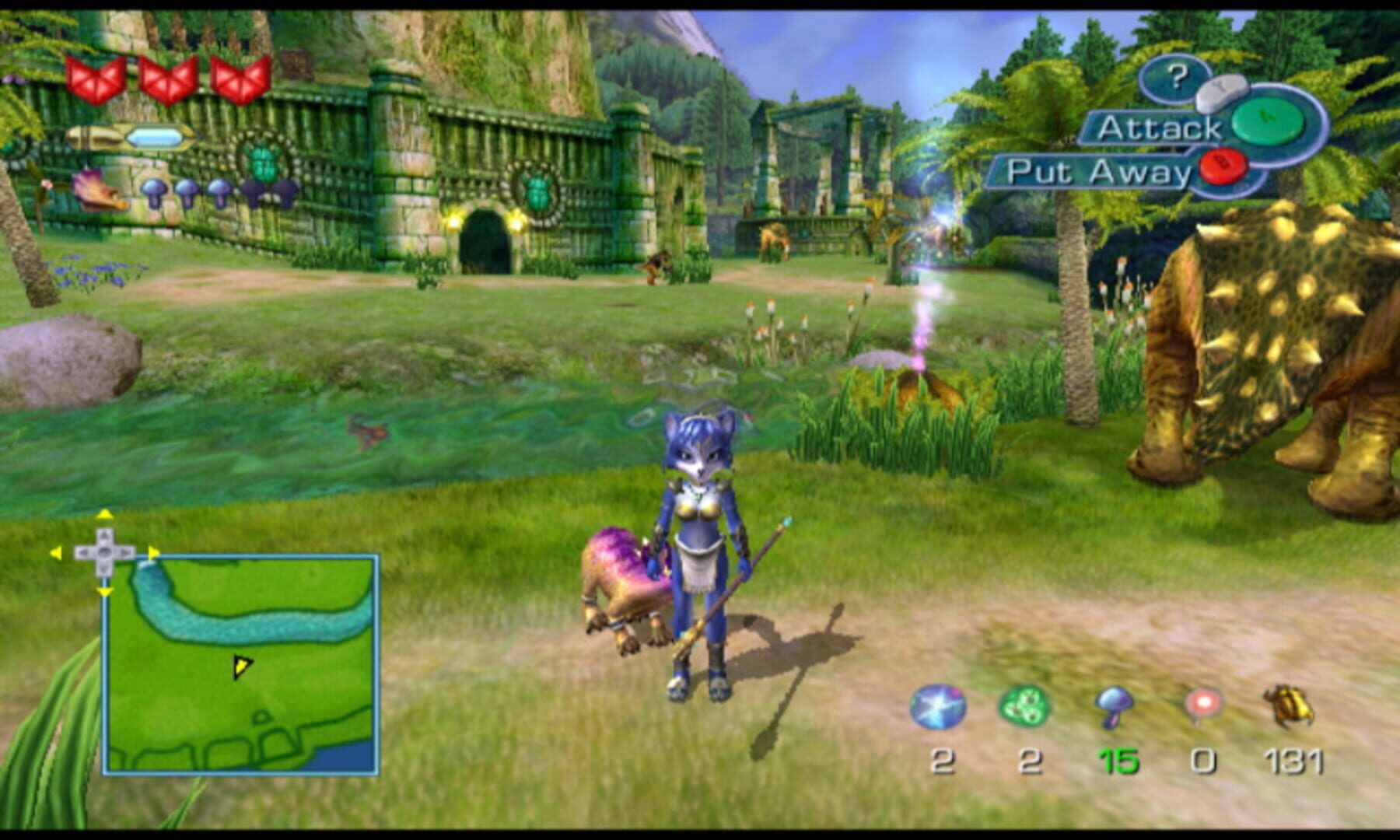 Captura de pantalla - Star Fox Adventures: Amethyst Edition