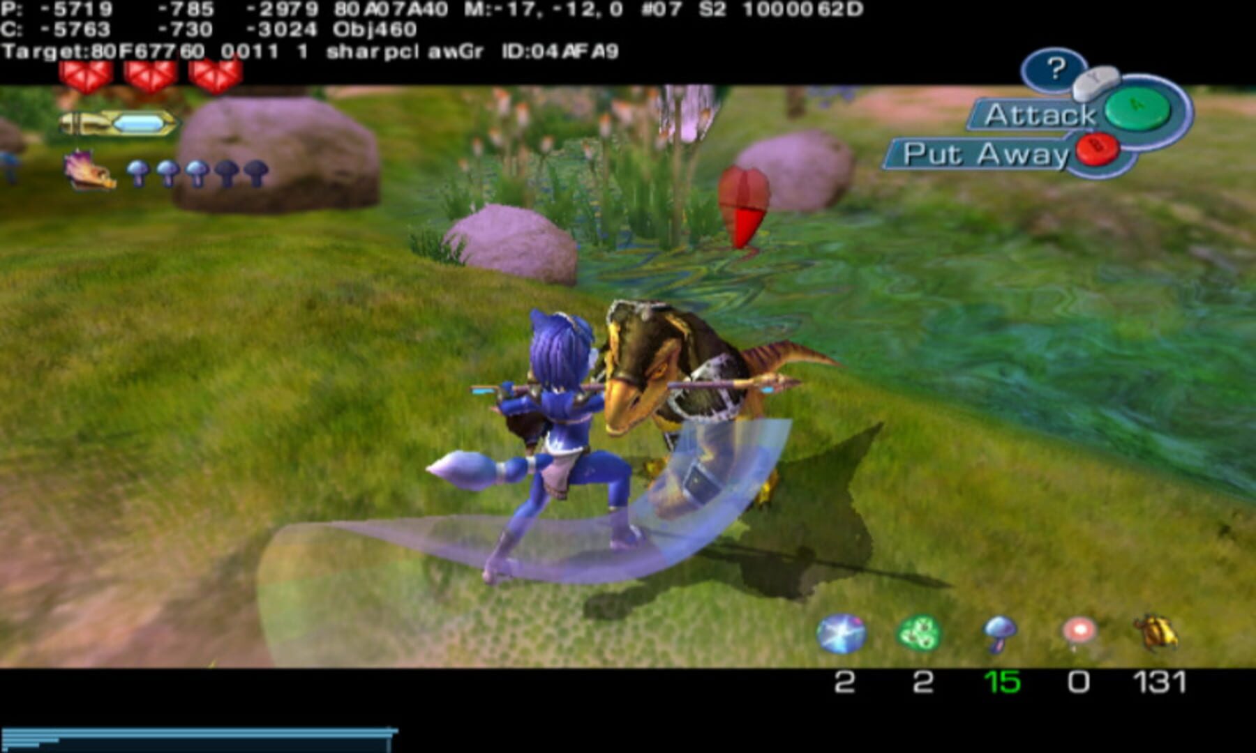 Captura de pantalla - Star Fox Adventures: Amethyst Edition