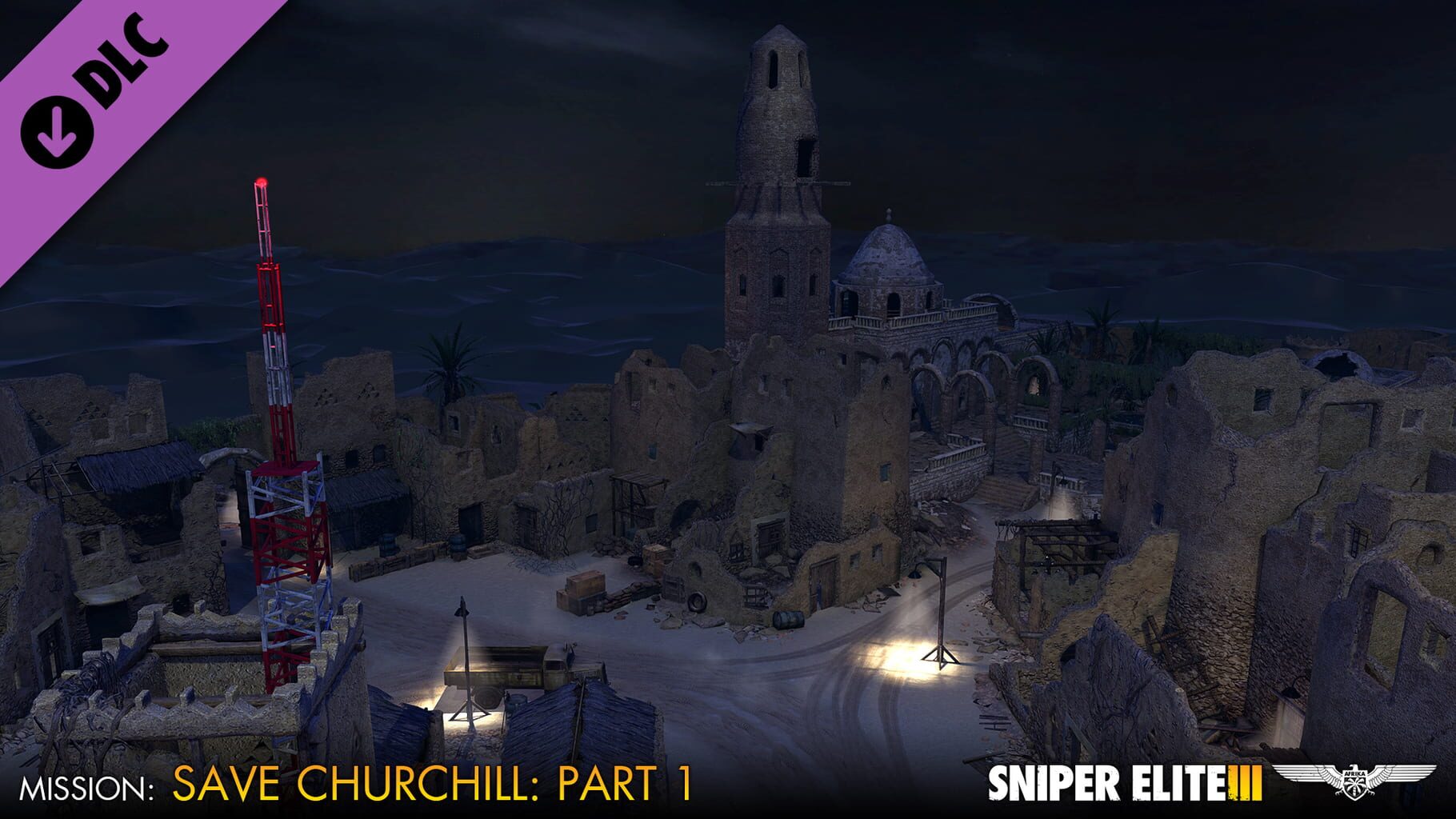 Sniper Elite III: Save Churchill Part 1 - In Shadows screenshot