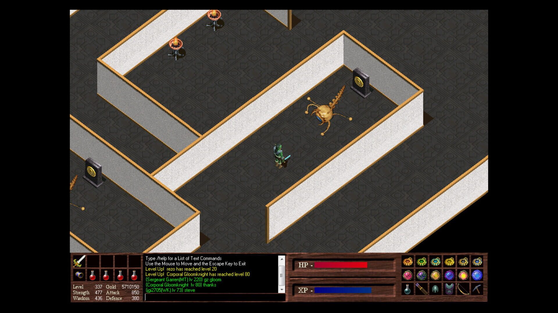 Atulos Online: Reaper & Orc - Screenshot