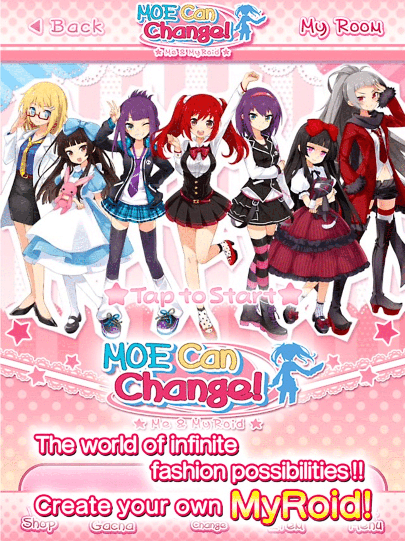 Moe Can Change: Me & MyRoid screenshot