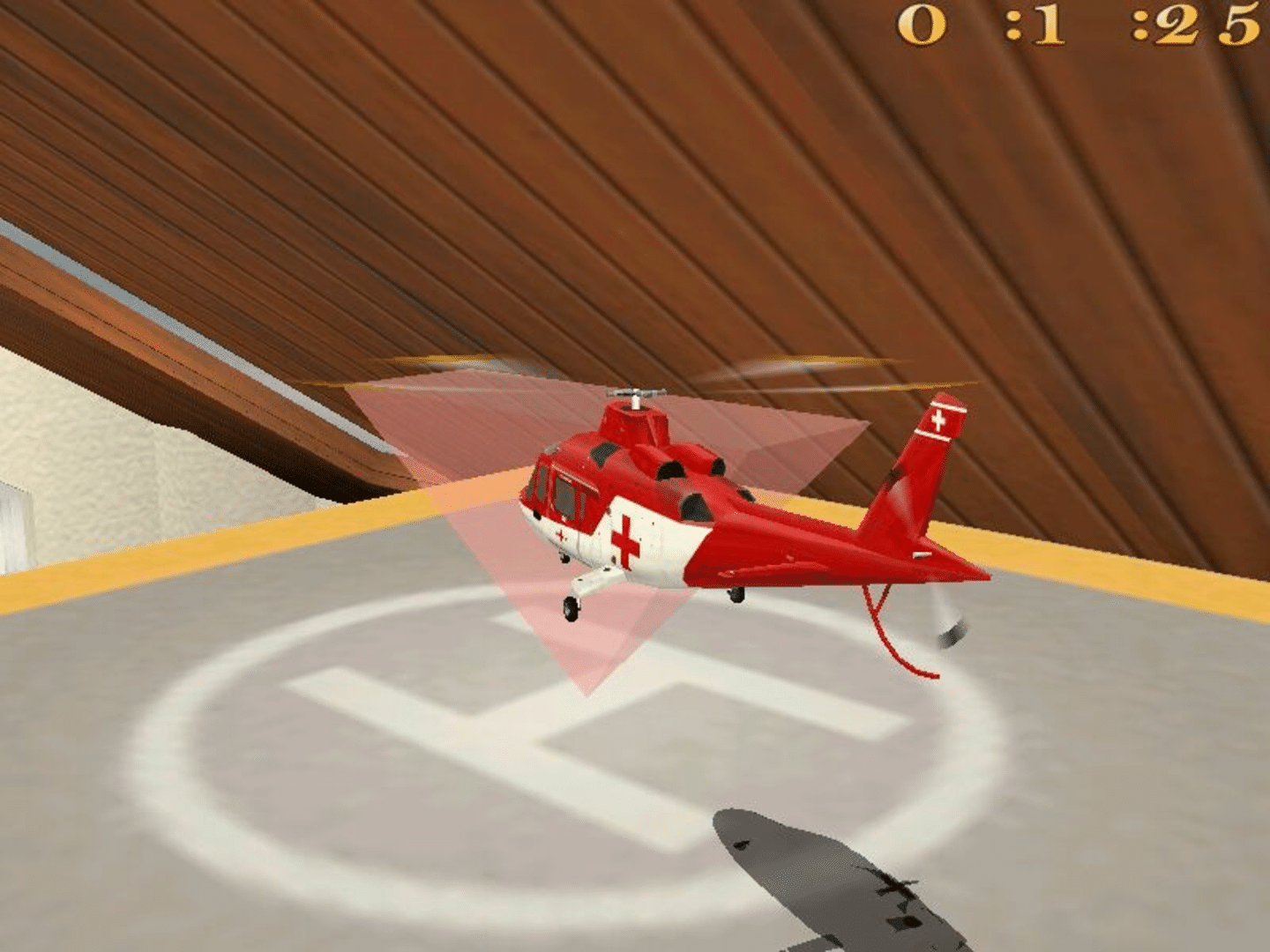 R/C Helicopter: Indoor Flight Simulation screenshot