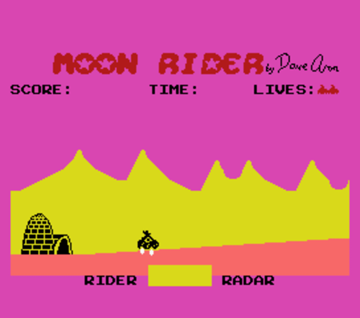 Moonrider screenshot