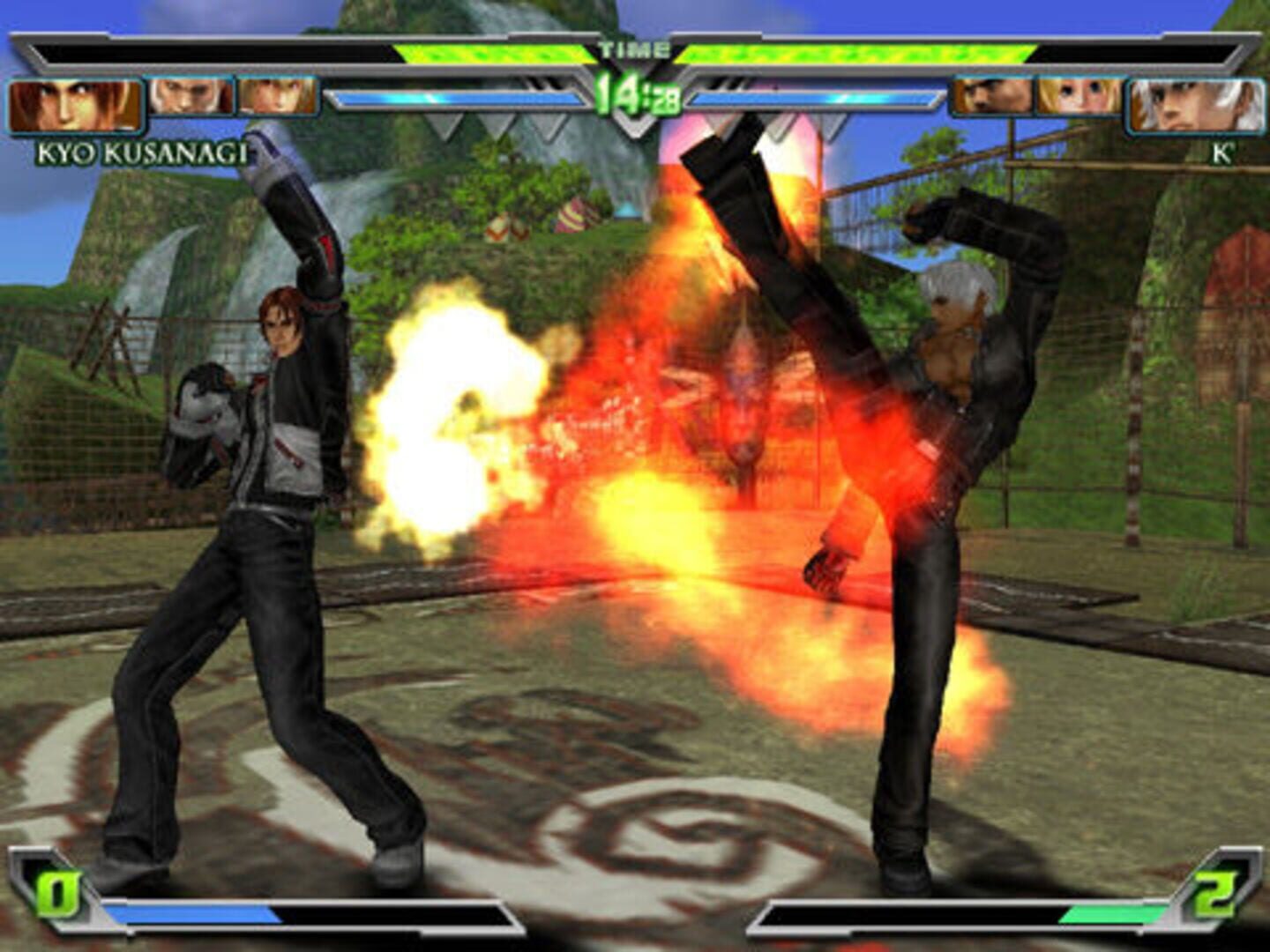 Captura de pantalla - The King of Fighters: Maximum Impact Regulation A