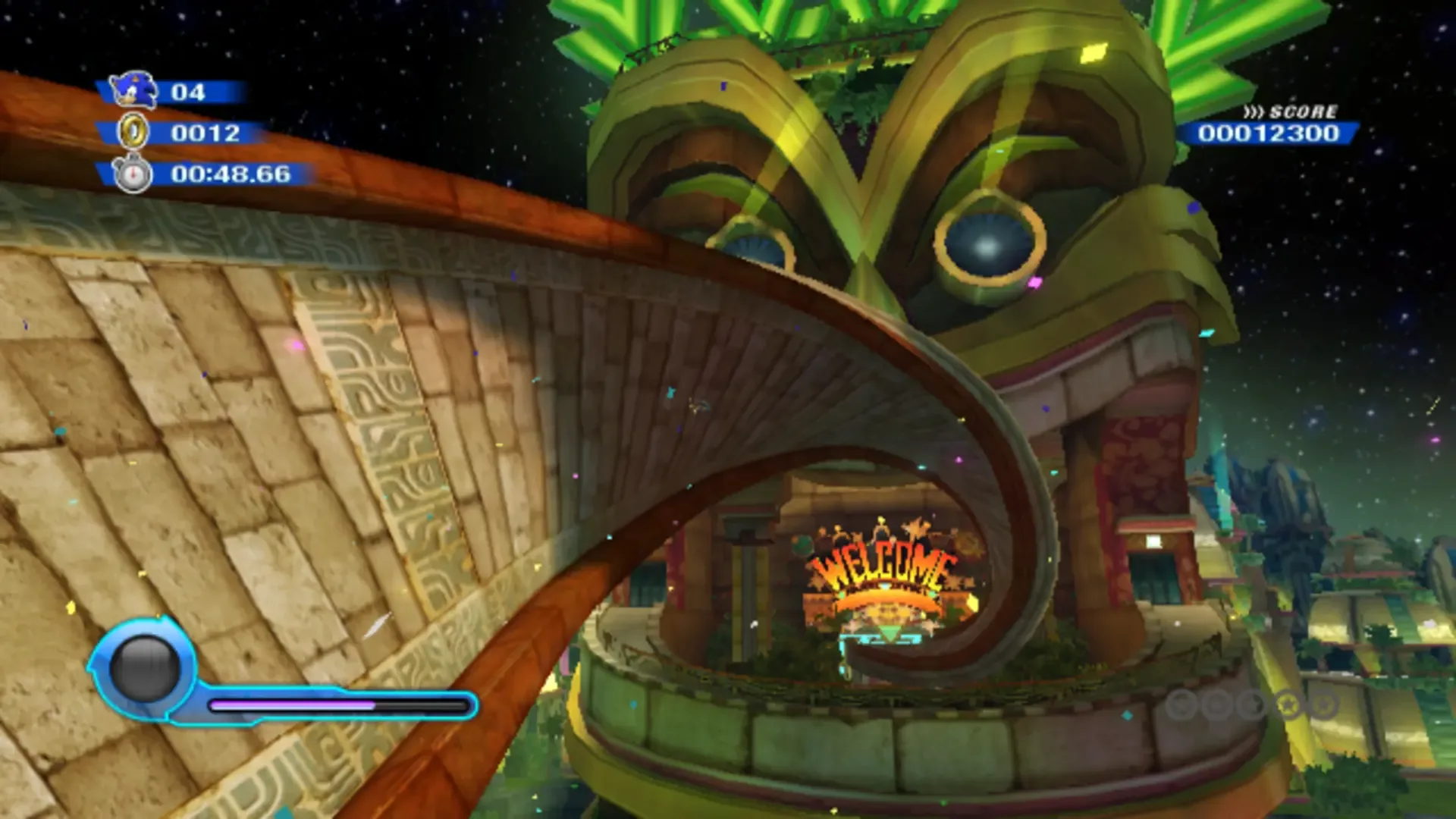 Captura de pantalla - Sonic Colors
