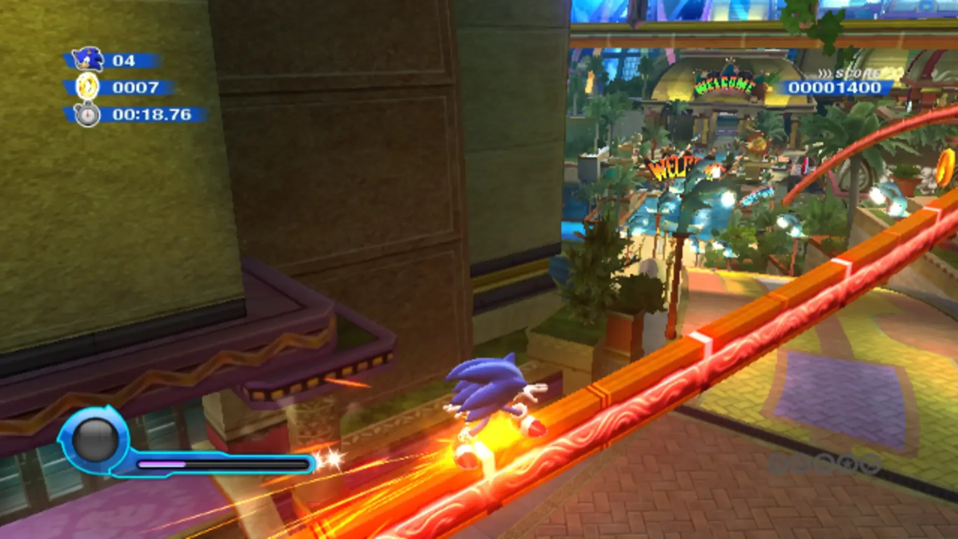 Captura de pantalla - Sonic Colors