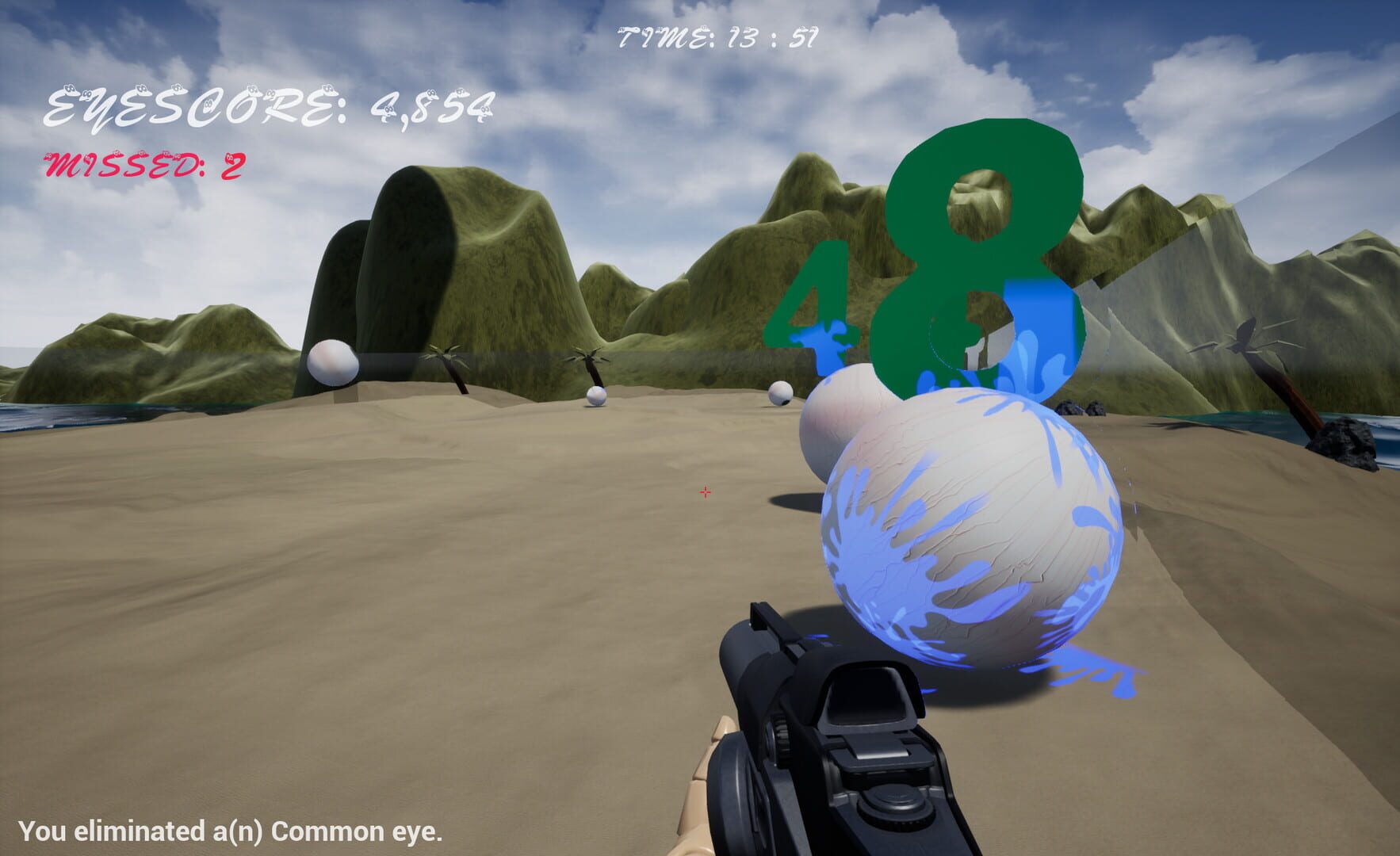 Eyeballs are your Enemies! - Screenshot