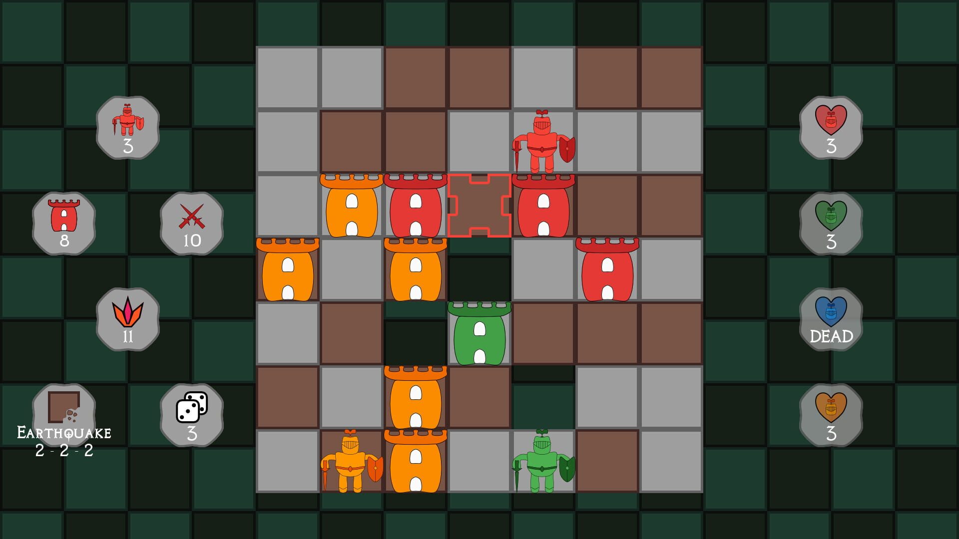 Dice of Knights - Screenshot
