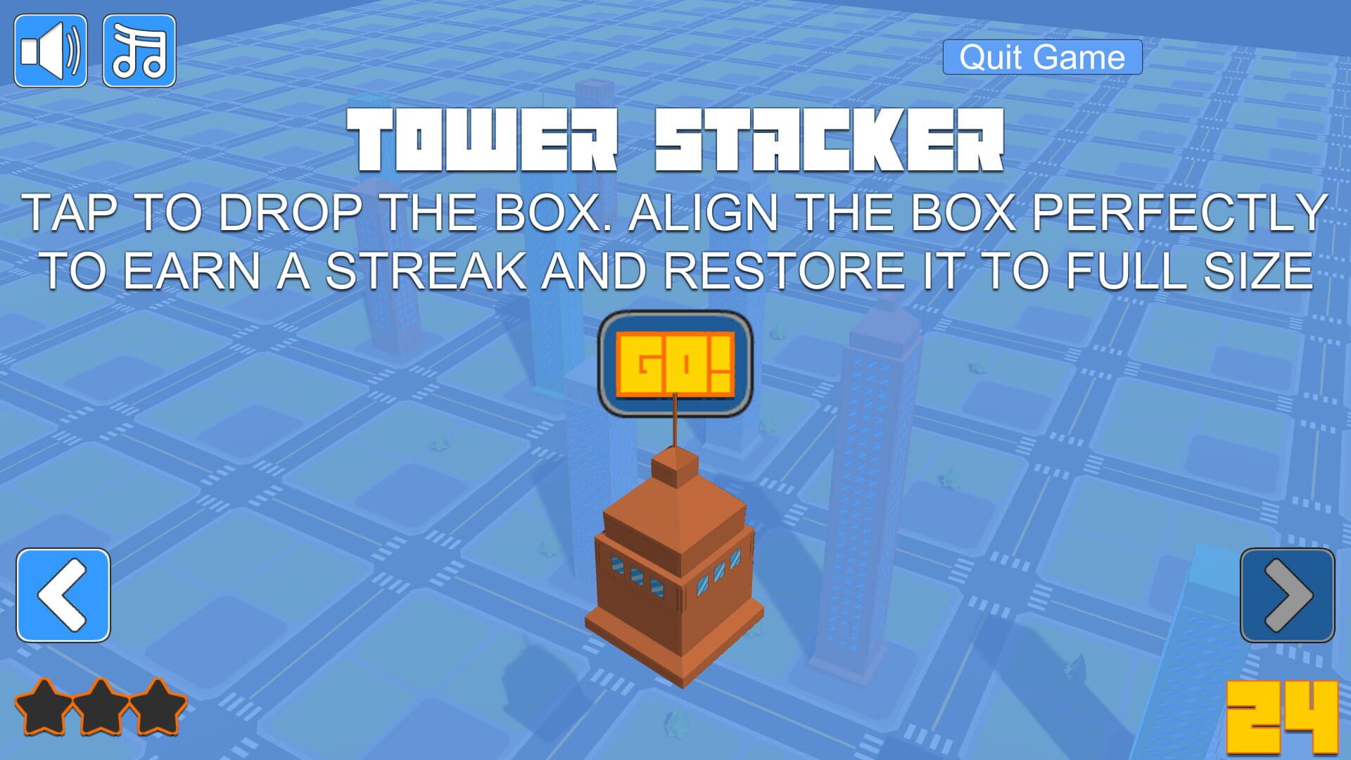 Tower Stacker - Screenshot