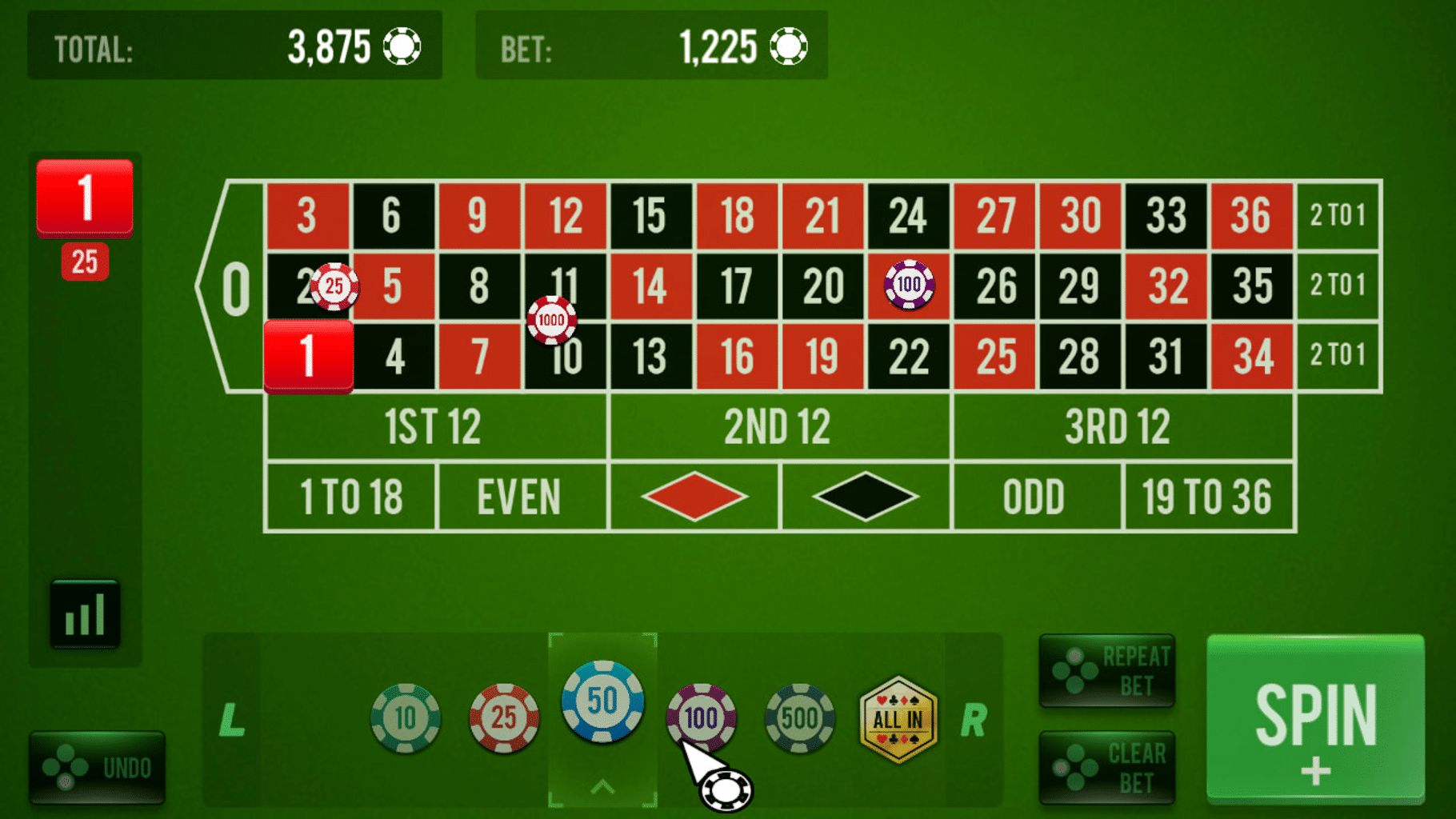 Casino Roulette Royal screenshot