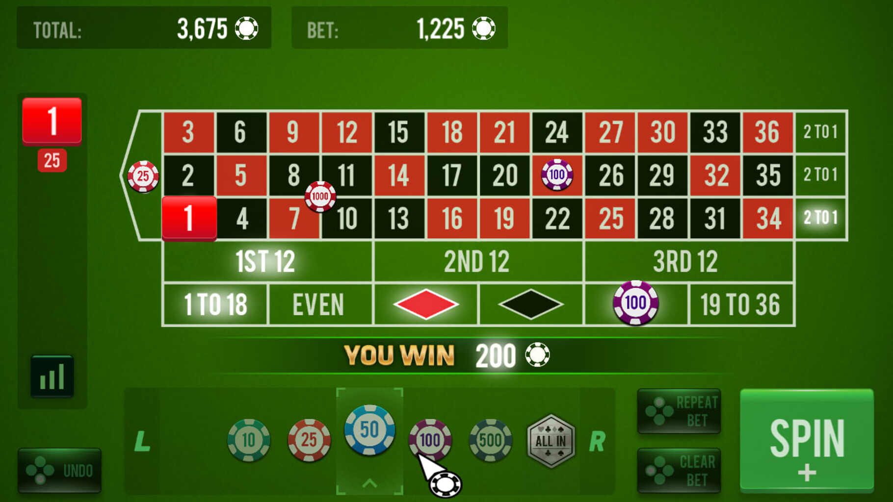 Casino Roulette Royal screenshot