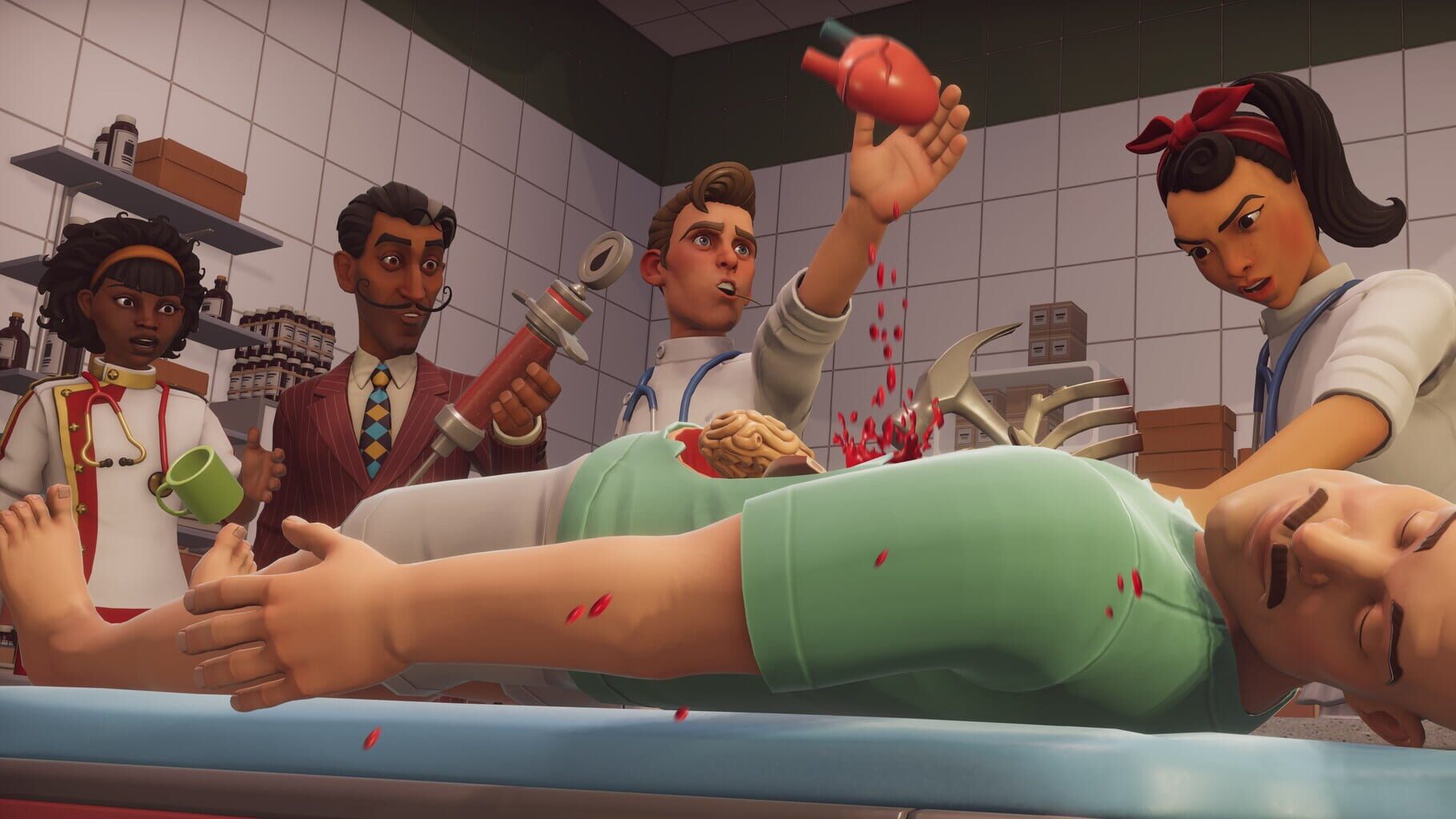 Captura de pantalla - Surgeon Simulator 2 Launch Bundle