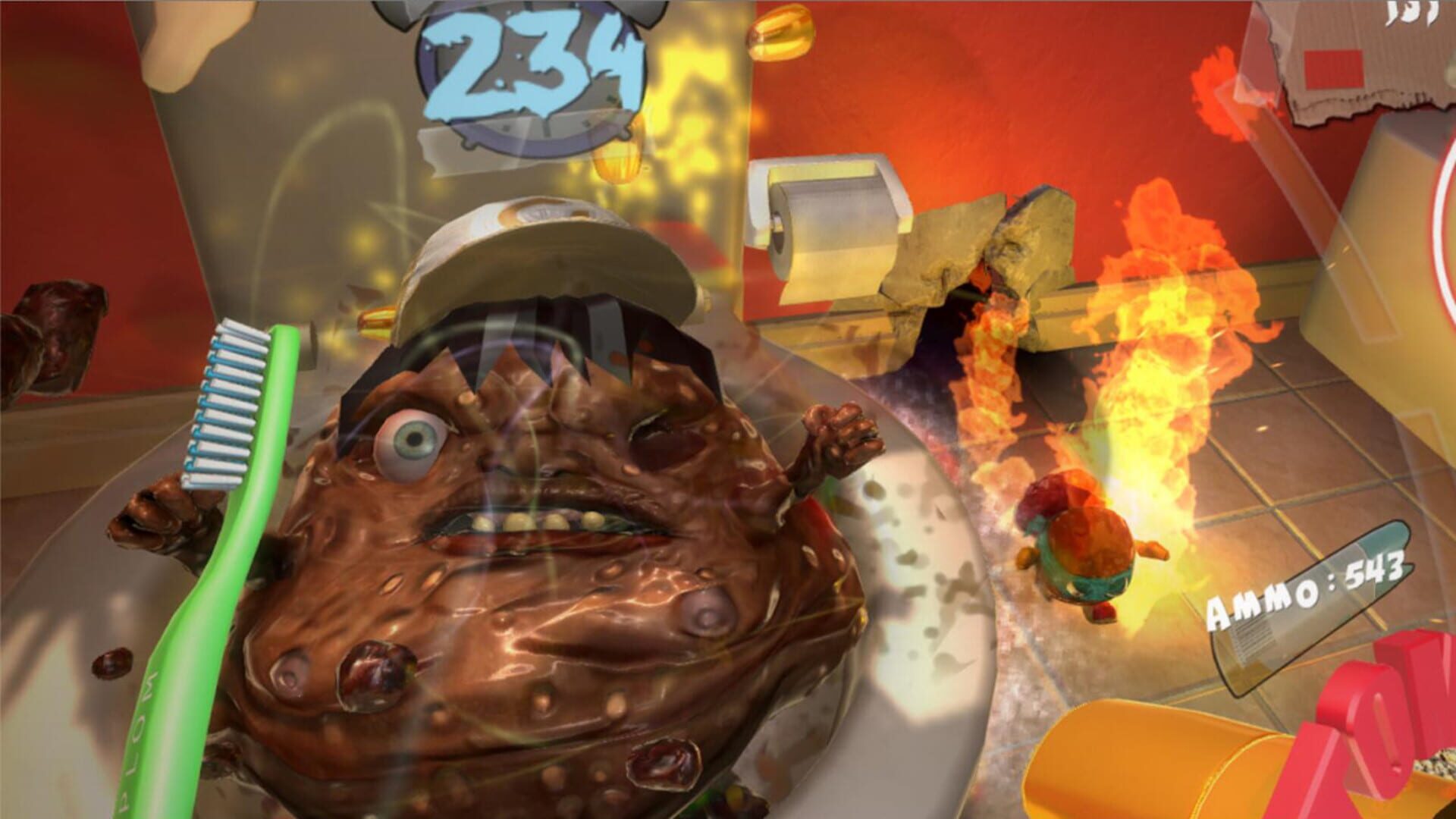 Attack of the Evil Poop VR - Screenshot