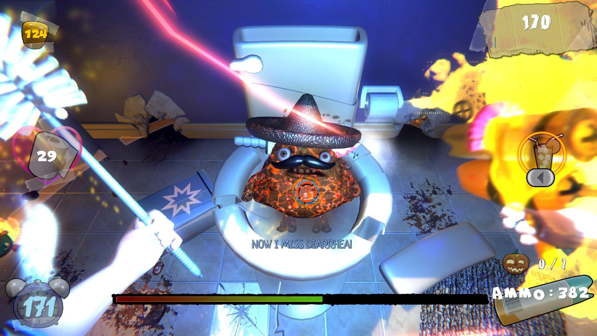 Attack of the Evil Poop VR - Screenshot