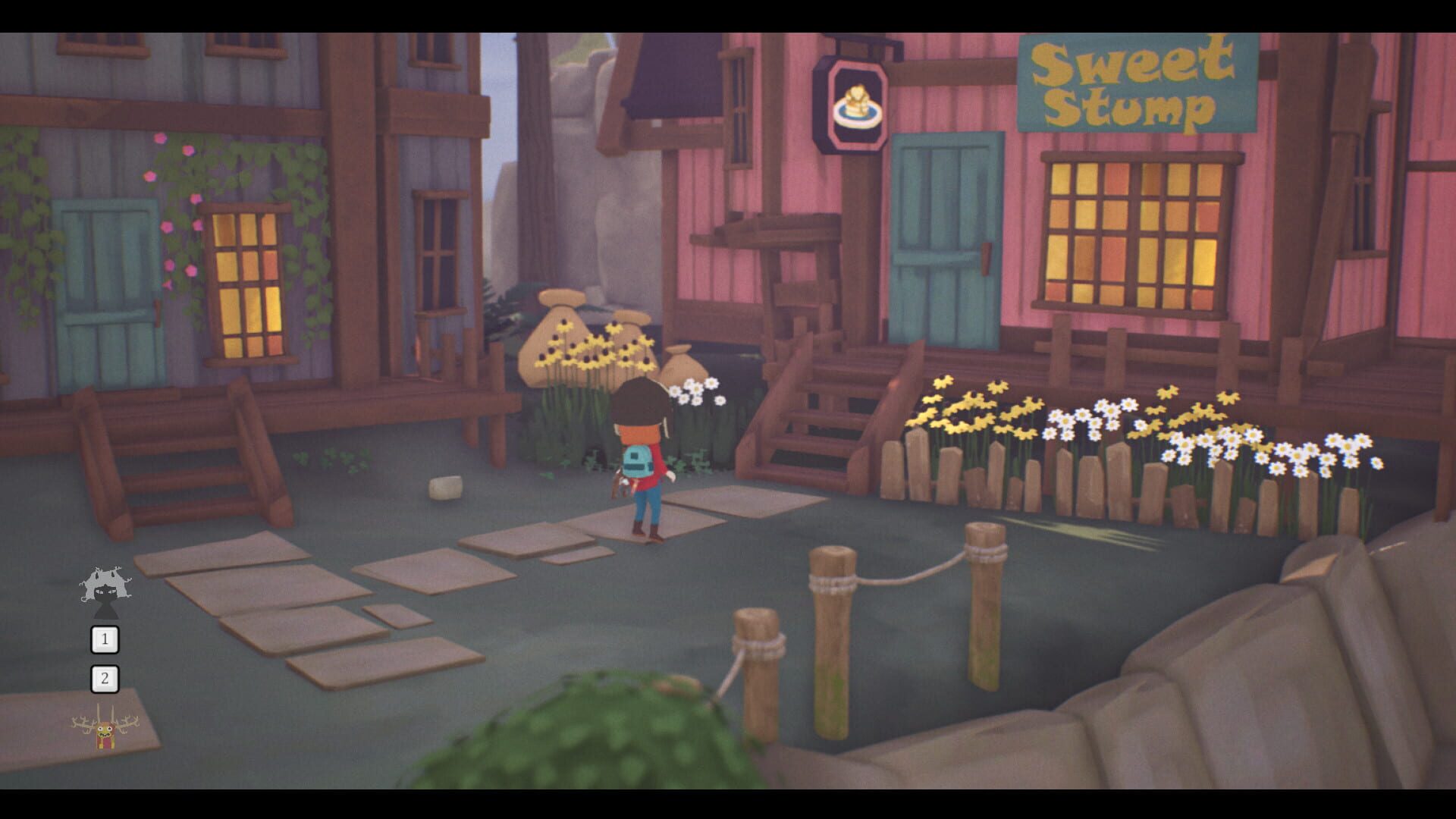 Maru and her make-believe world - Screenshot