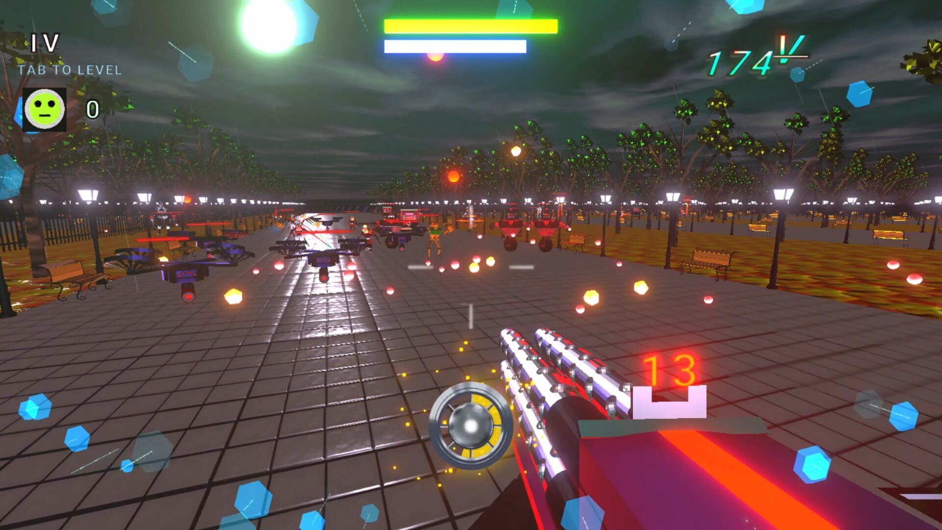 Poly Synth Gunner - Screenshot