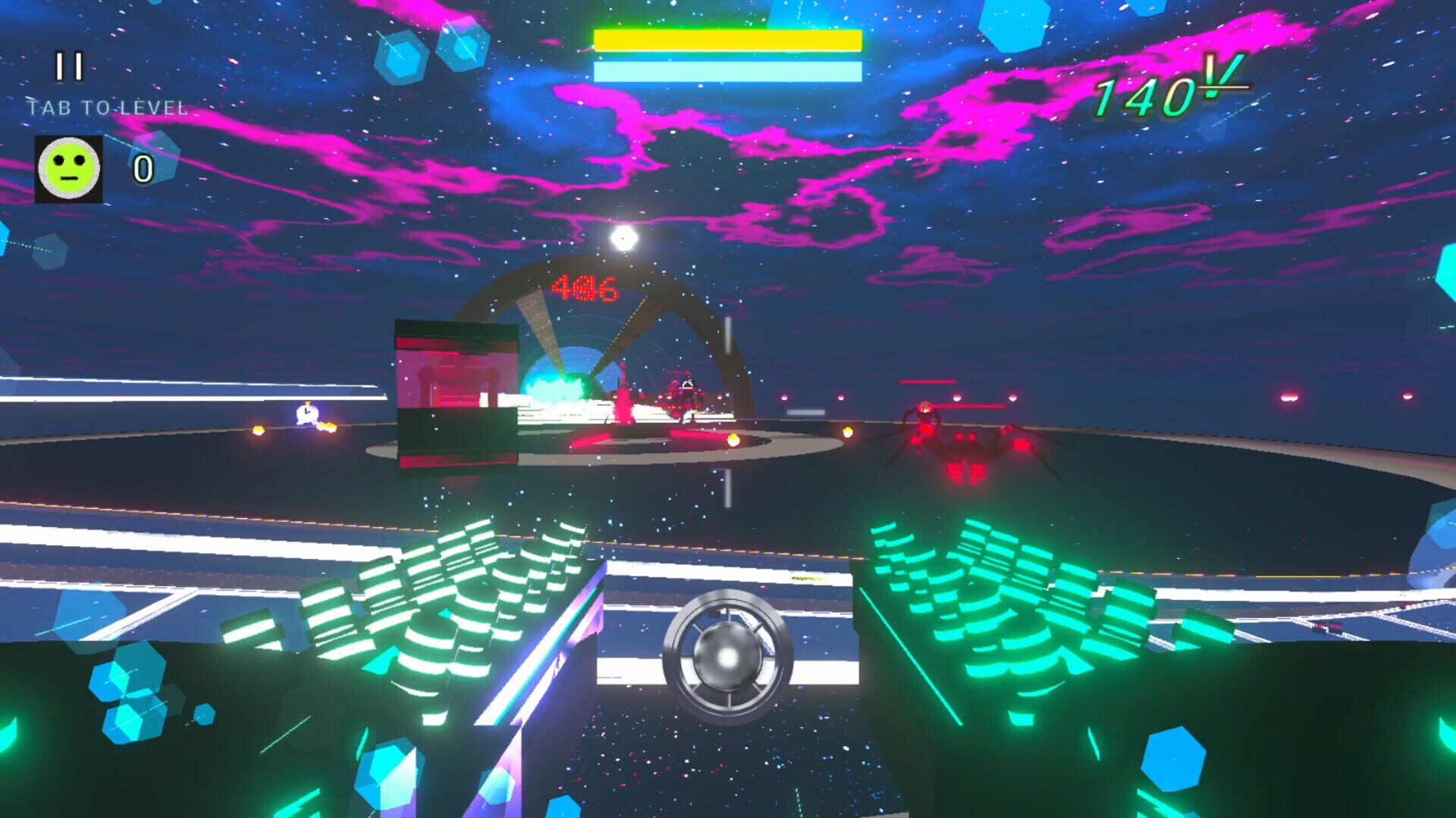 Poly Synth Gunner - Screenshot
