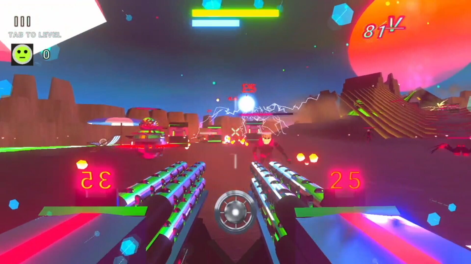Poly Synth Gunner - Screenshot
