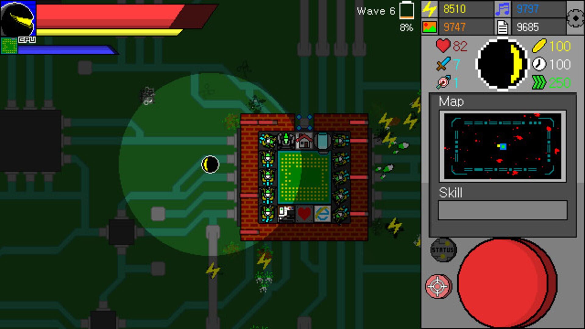 Vaccine A - Screenshot