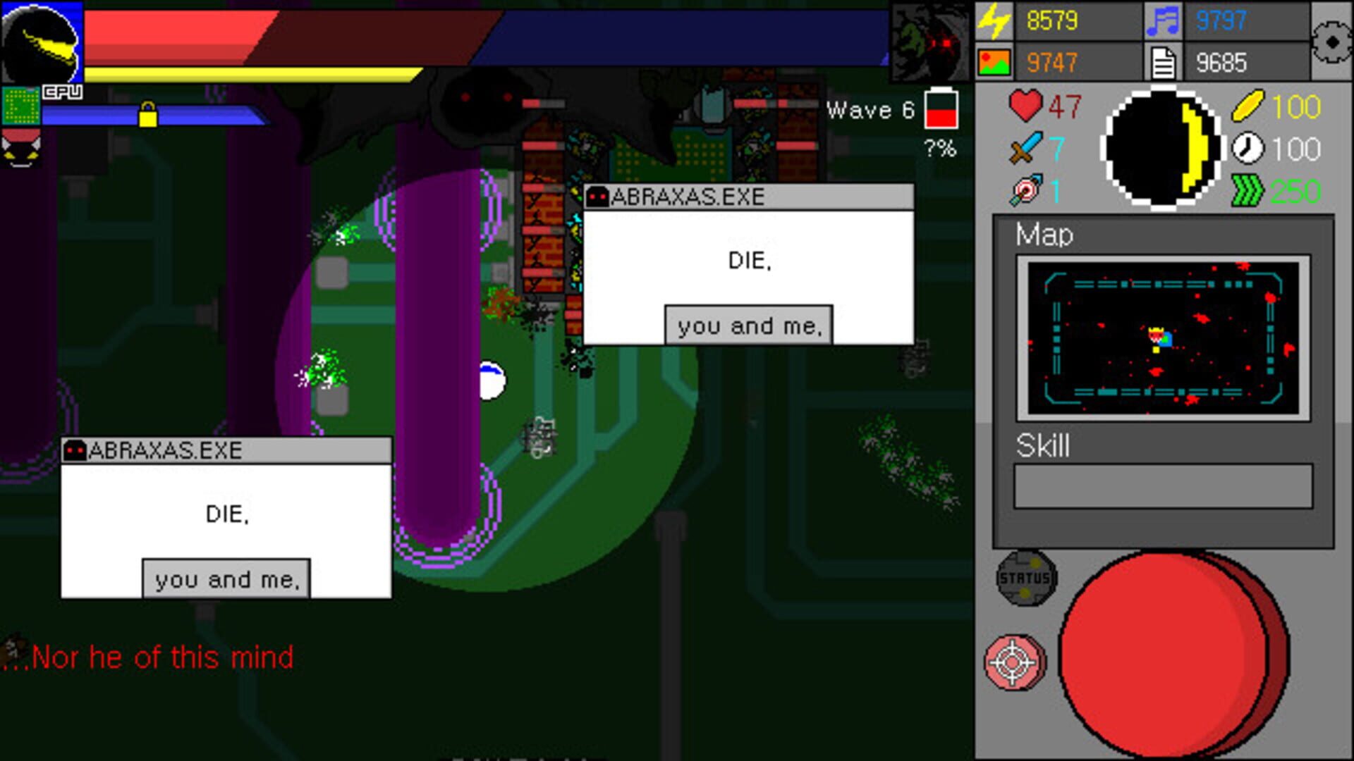 Vaccine A - Screenshot