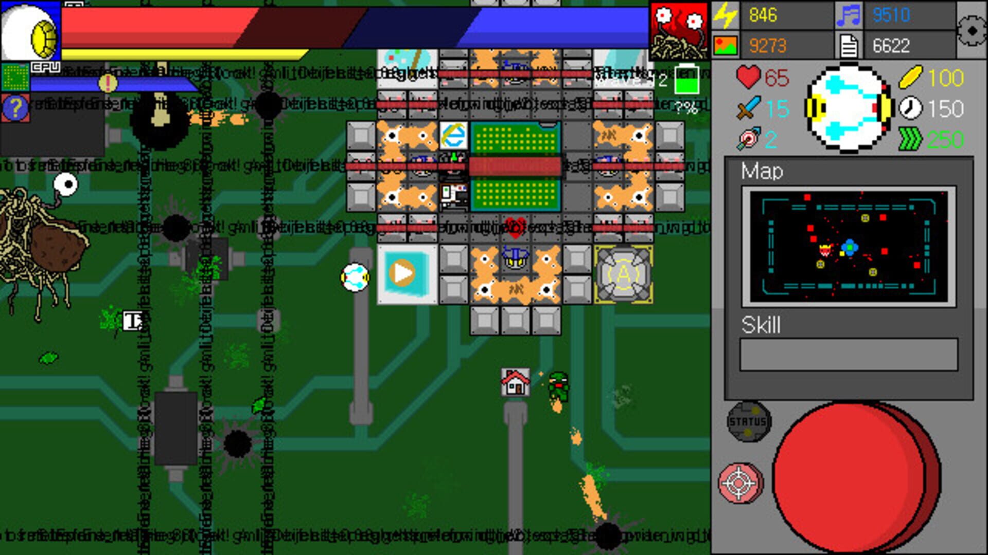 Vaccine A - Screenshot