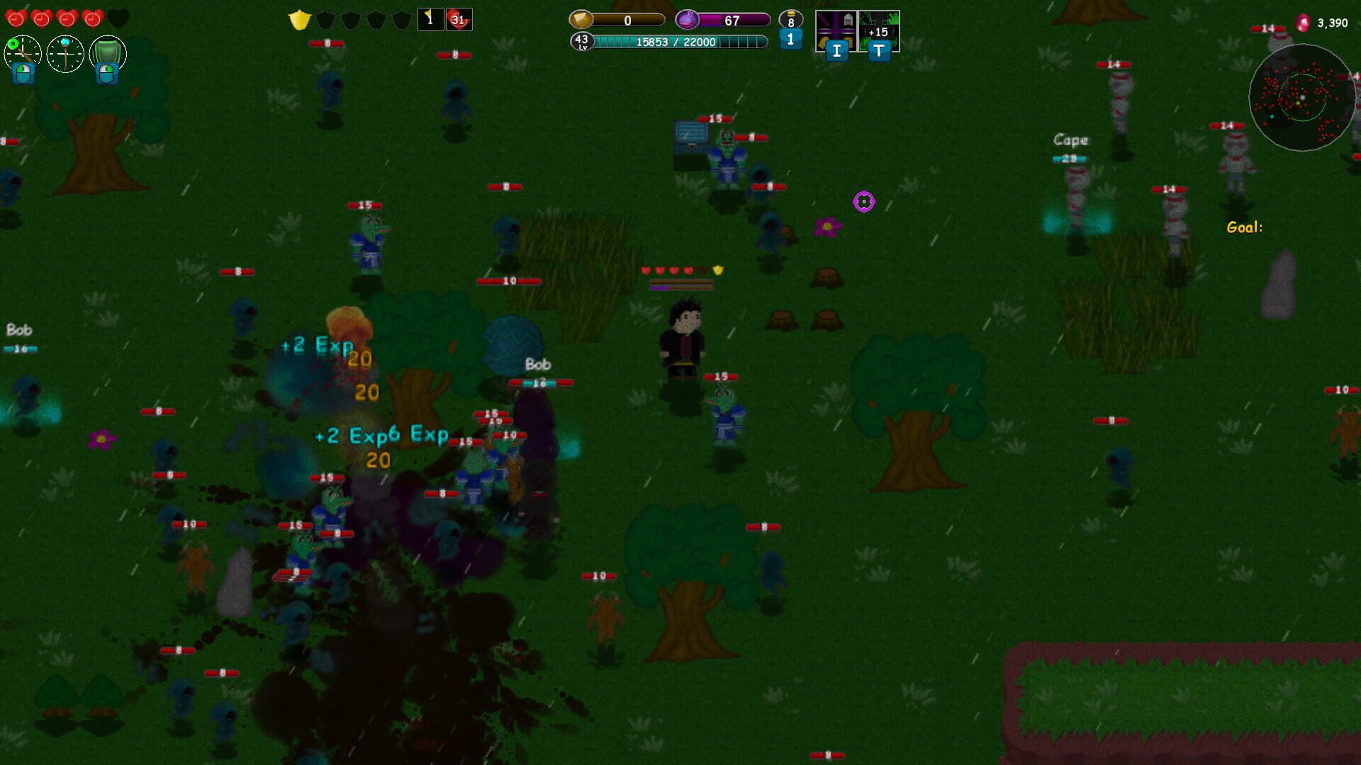 Tormenta do Tempo - Screenshot