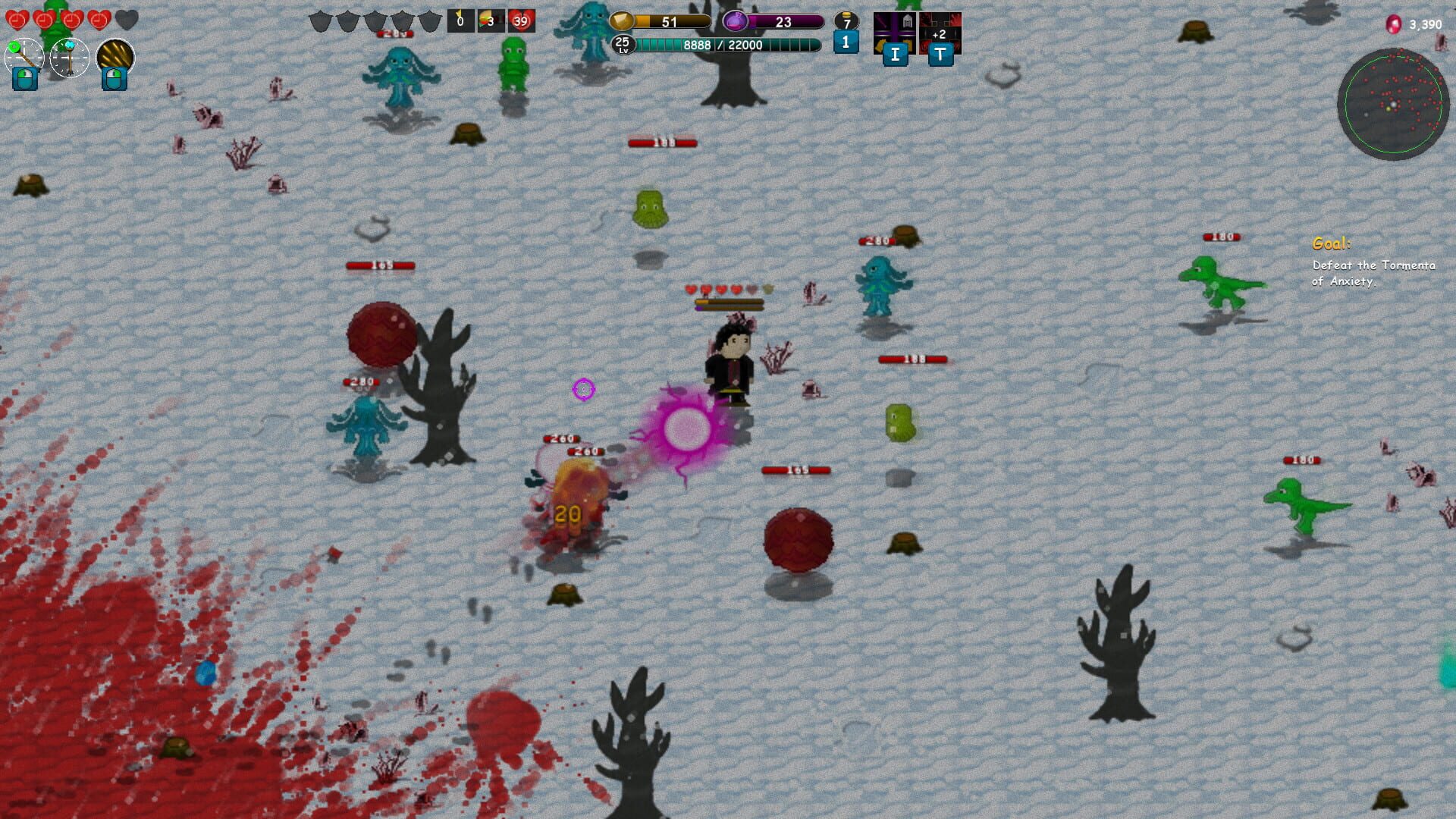 Tormenta do Tempo - Screenshot