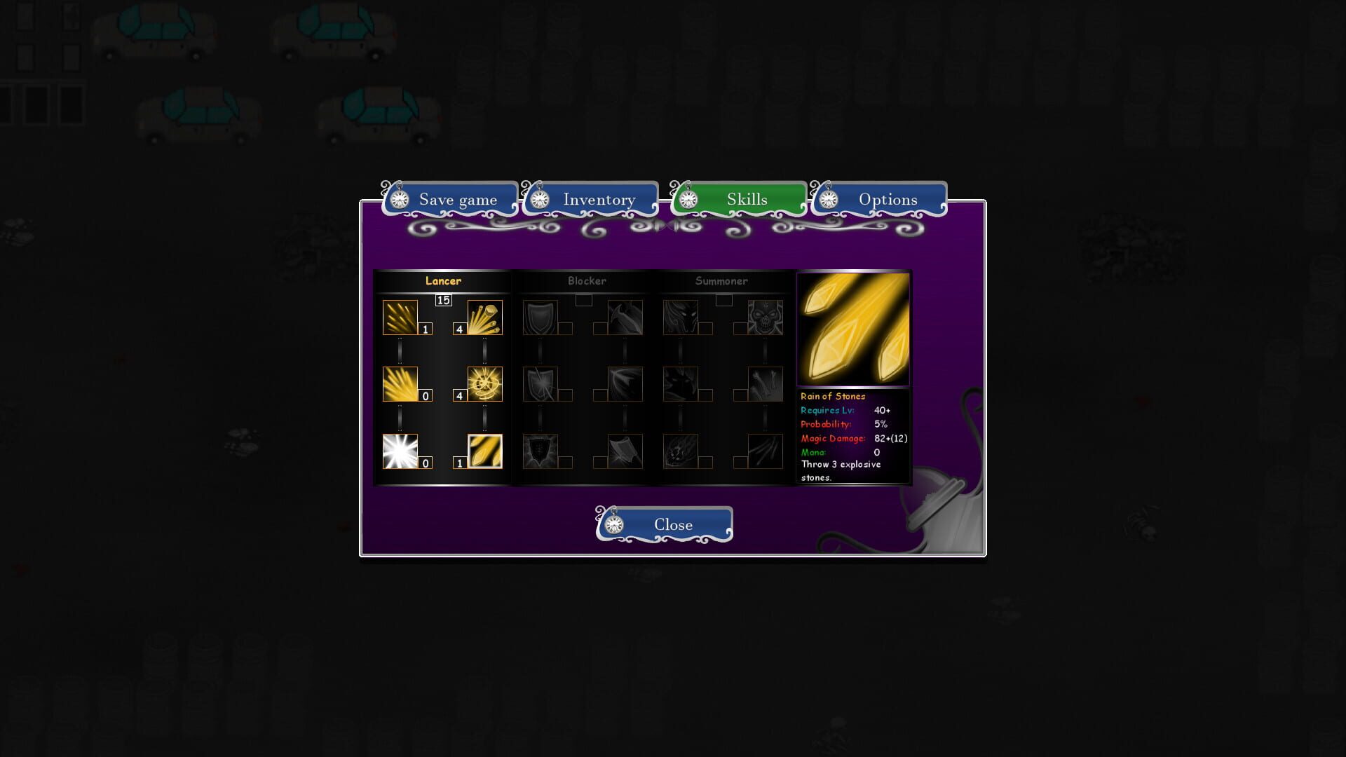 Tormenta do Tempo - Screenshot